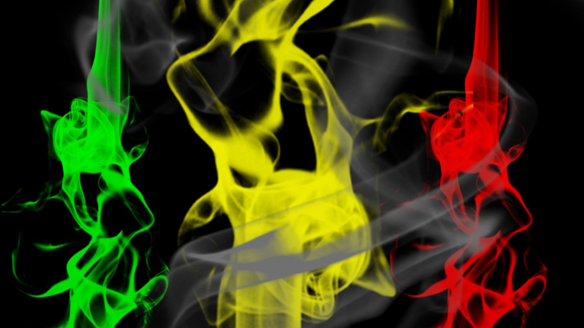 Foglie cannabis tie-dye arcobaleno, HD, Laptop
