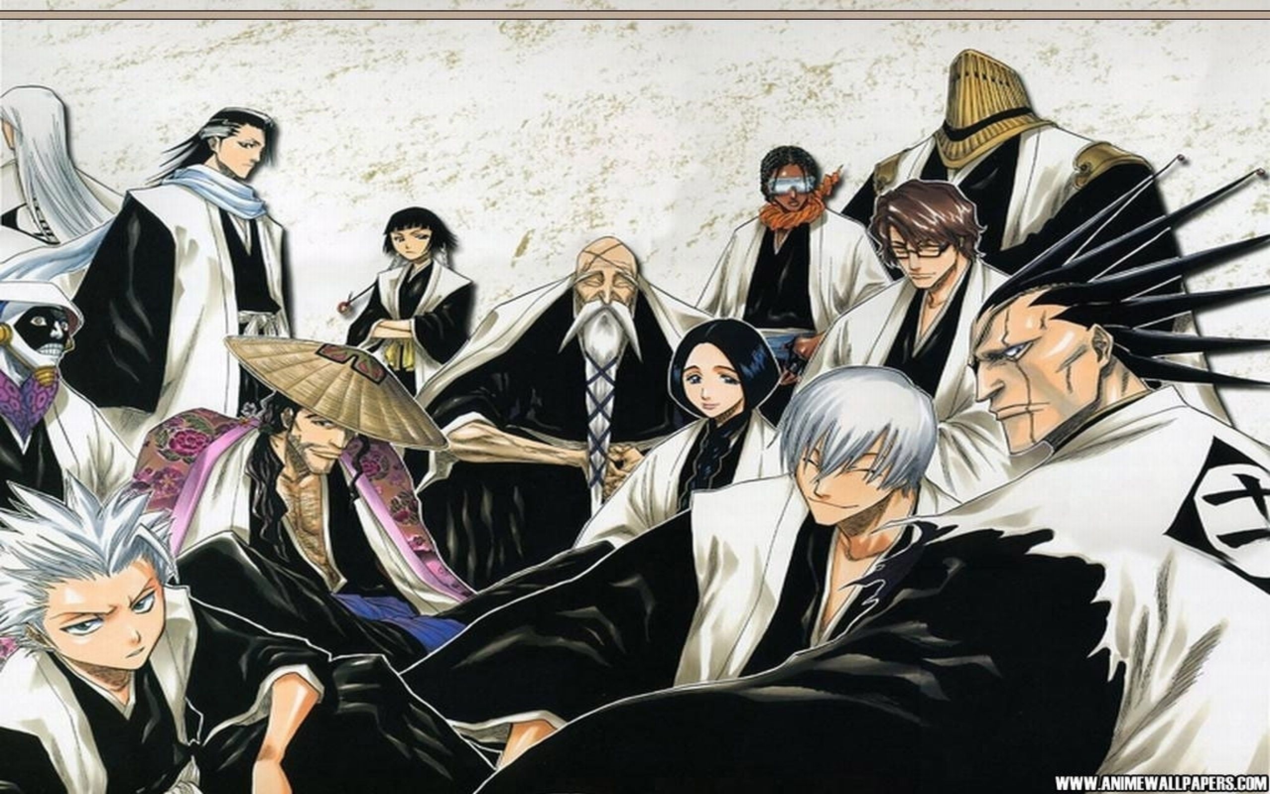 Capitani Bleach anime gruppo, 2560x1600 2K+, PC