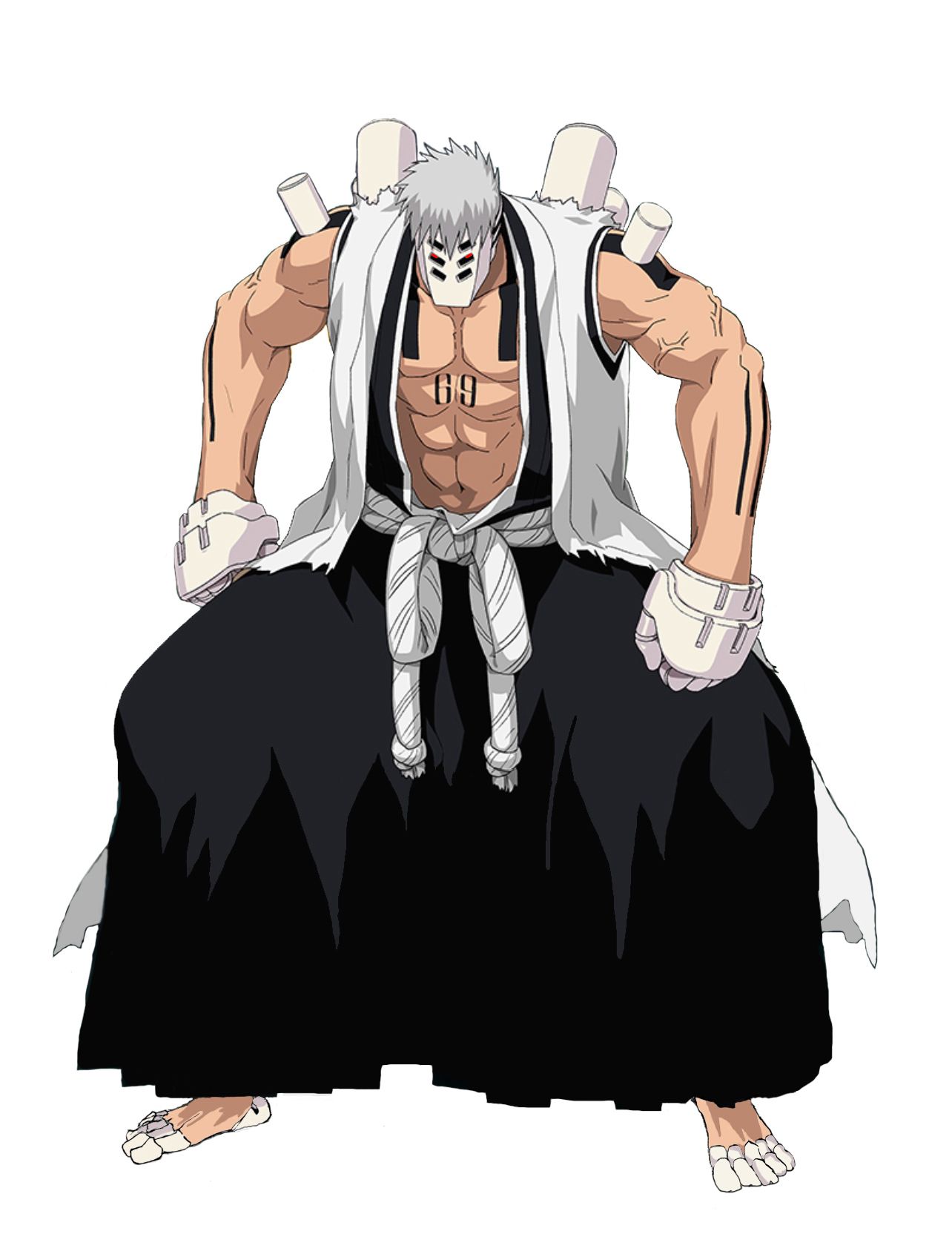 Kensei Hollow forma Bleach, 1284x1695 Verticale, Mobile