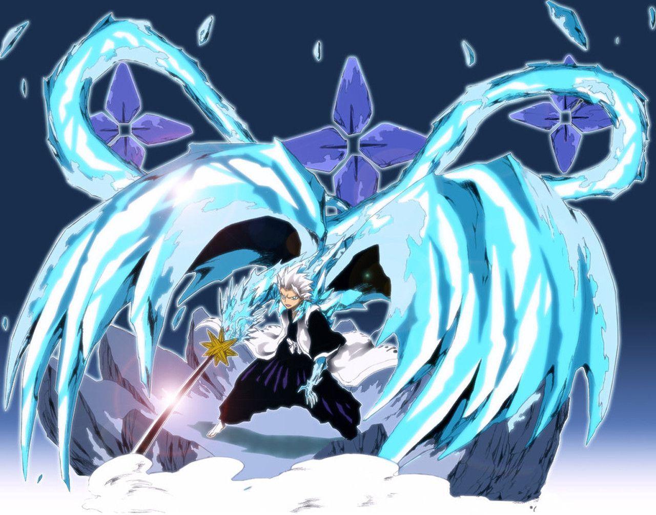 Toshiro Hitsugaya Bankai ghiaccio, 1280x1005 720p, PC