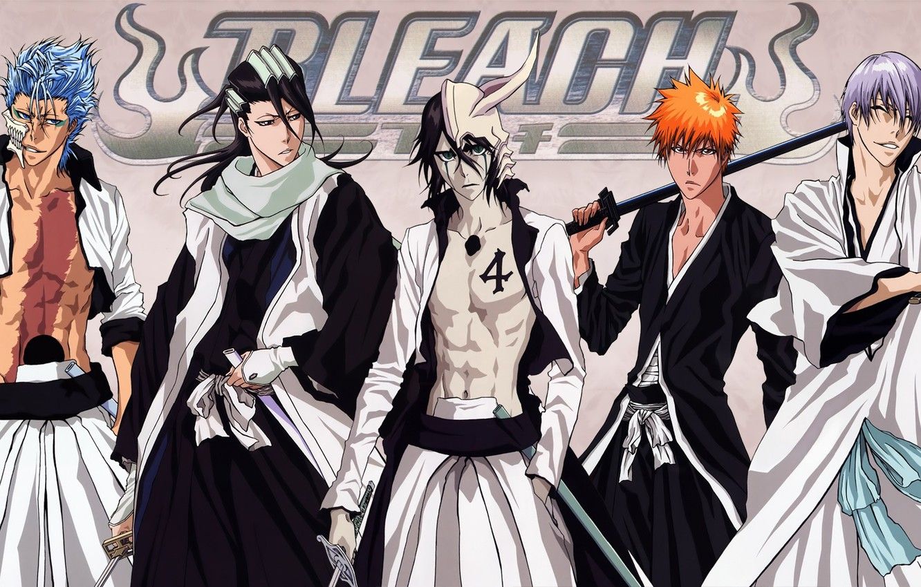 Capitani Bleach anime personaggi, 1332x850 720p, Laptop