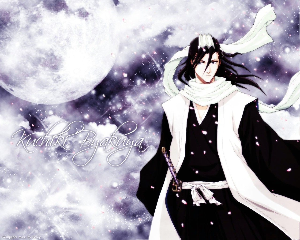 Kuchiki Byakuya, Bleach, 1280x1024 HD, Desktop