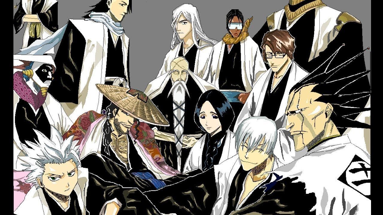 Capitani di Bleach gruppo, 1280x720 HD, Desktop