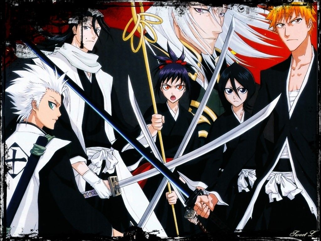 Capitani Bleach anime gruppo, 1024x768 HD, iMac