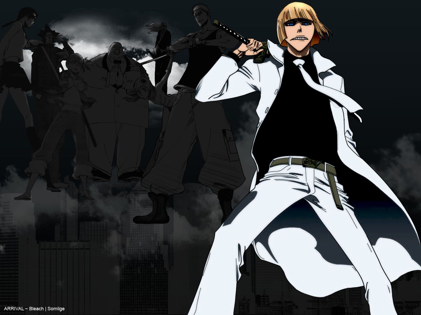 Capitano Bleach spada katana, 1600x1200 900p, Desktop