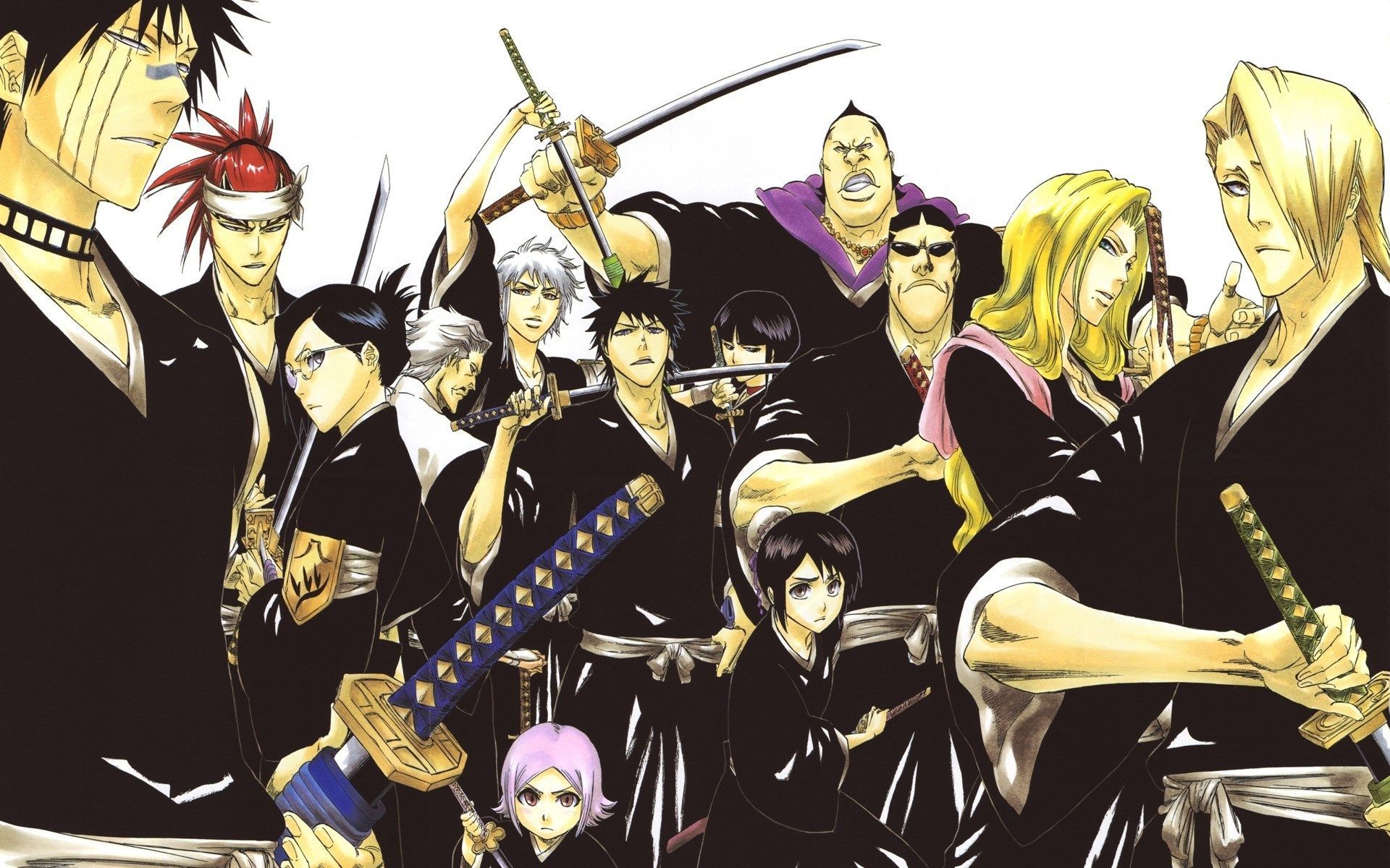 Capitani Bleach anime gruppo, 1920x1200 Full HD+, iMac