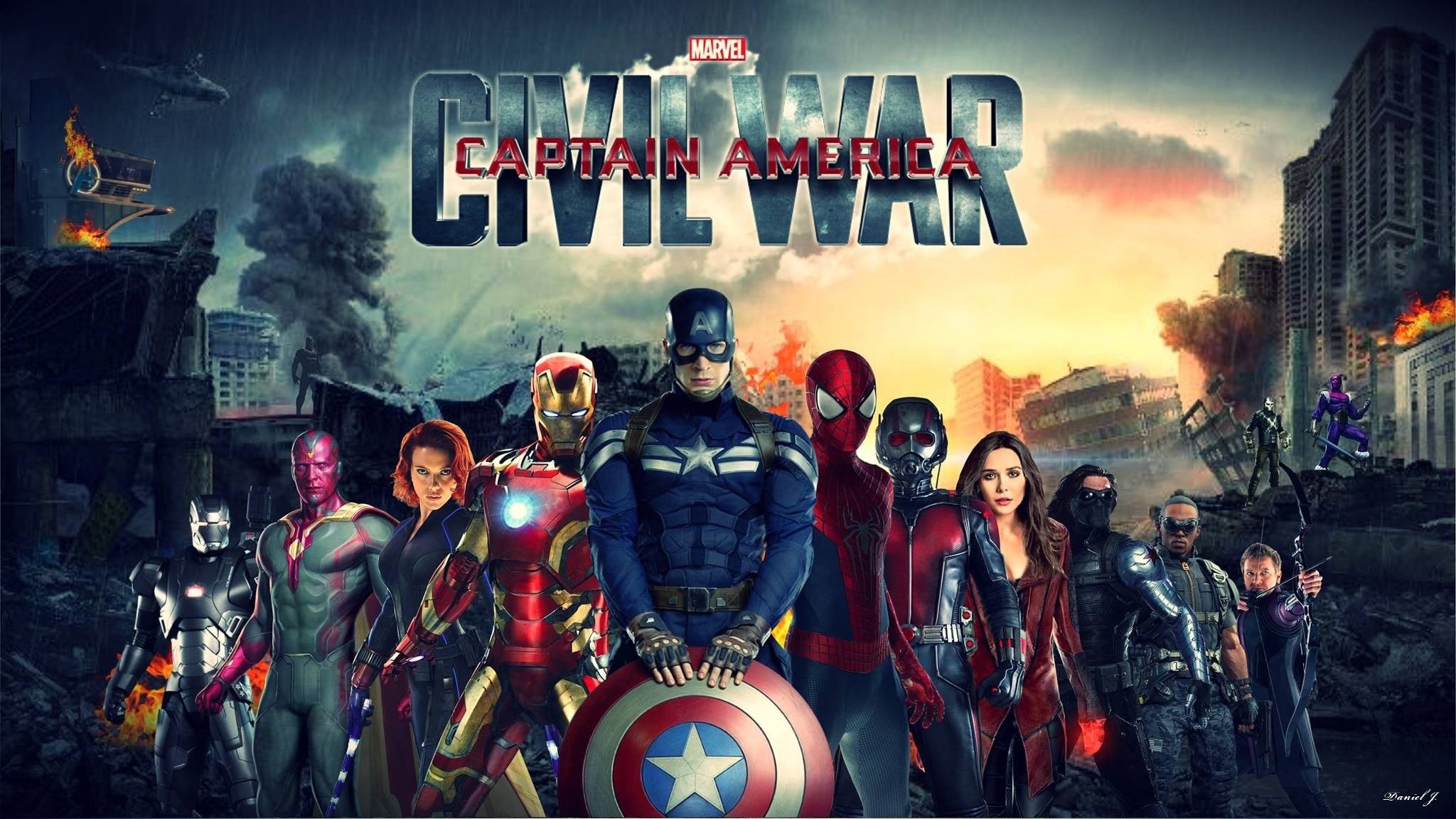 Scudo Captain America 3D crepa, 1920x1200 WUXGA, iMac