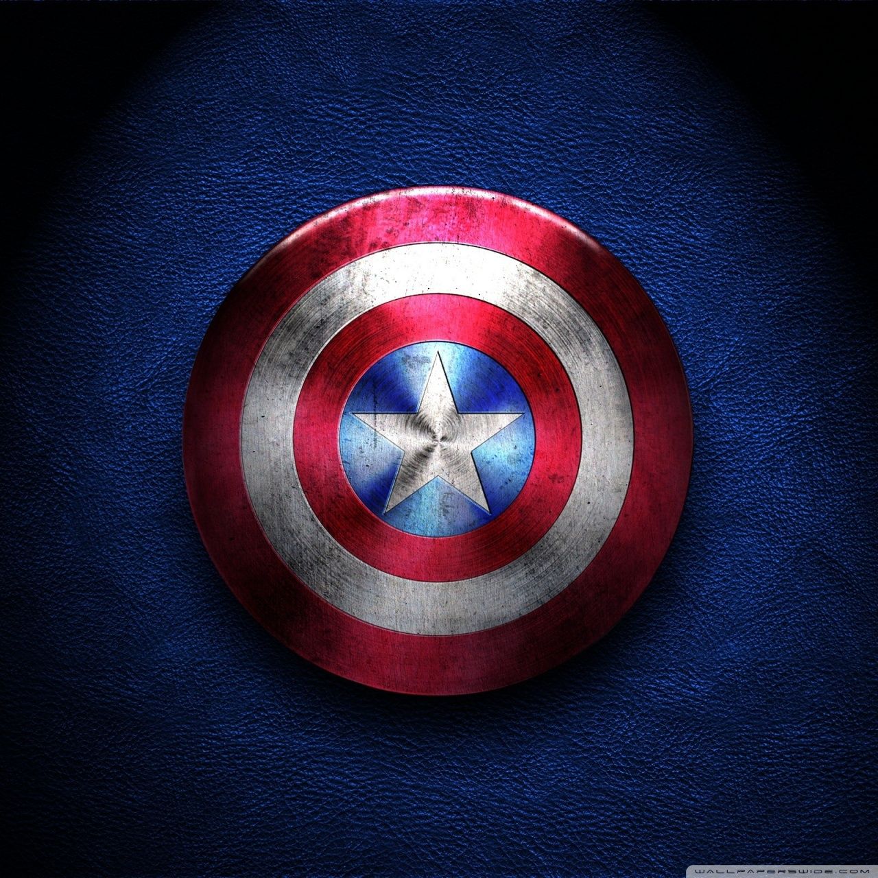 Scudo Captain America su blu, 1280x1280 720p, MacBook Air