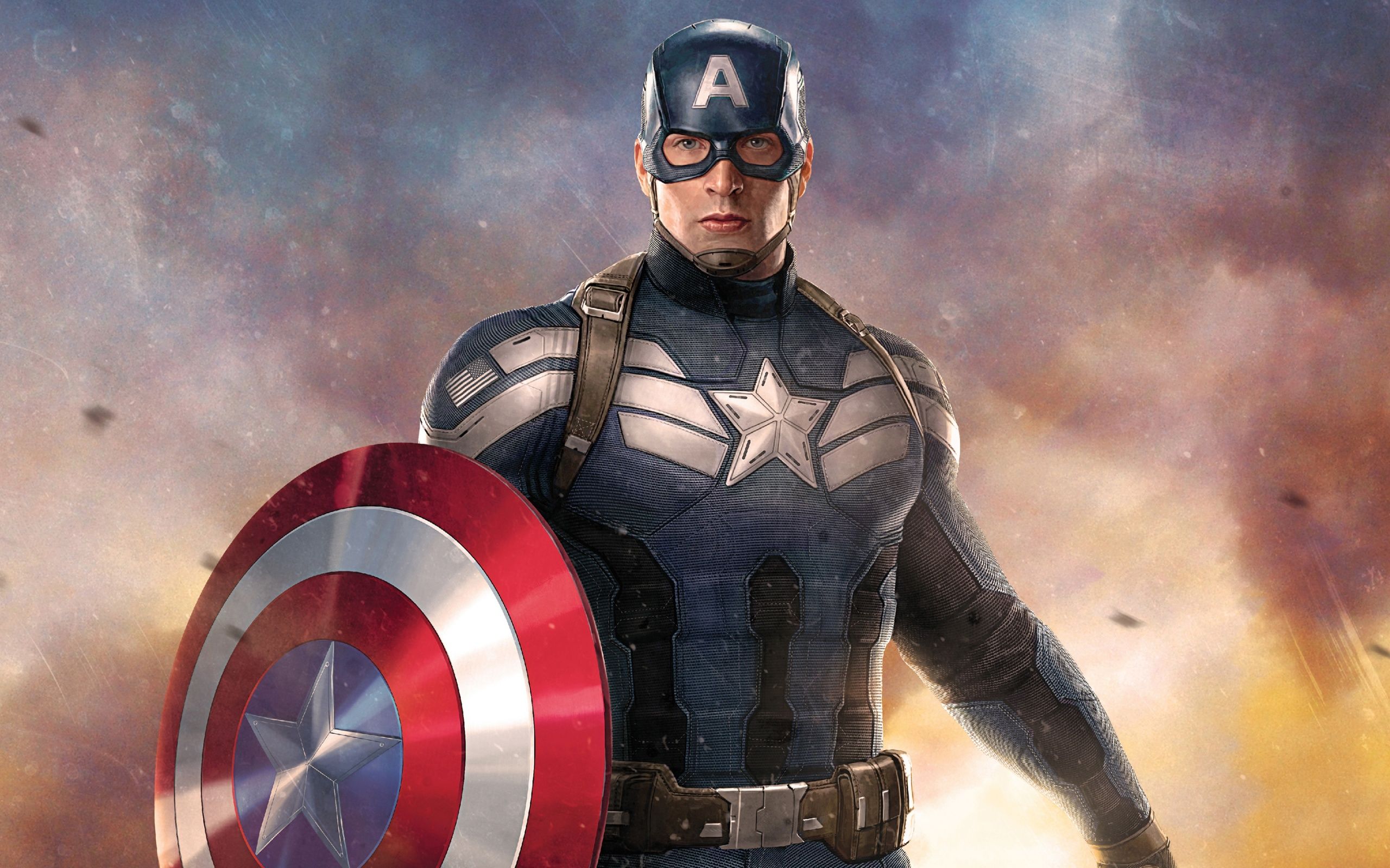 Captain America con scudo, 2560x1600 WQXGA, PC