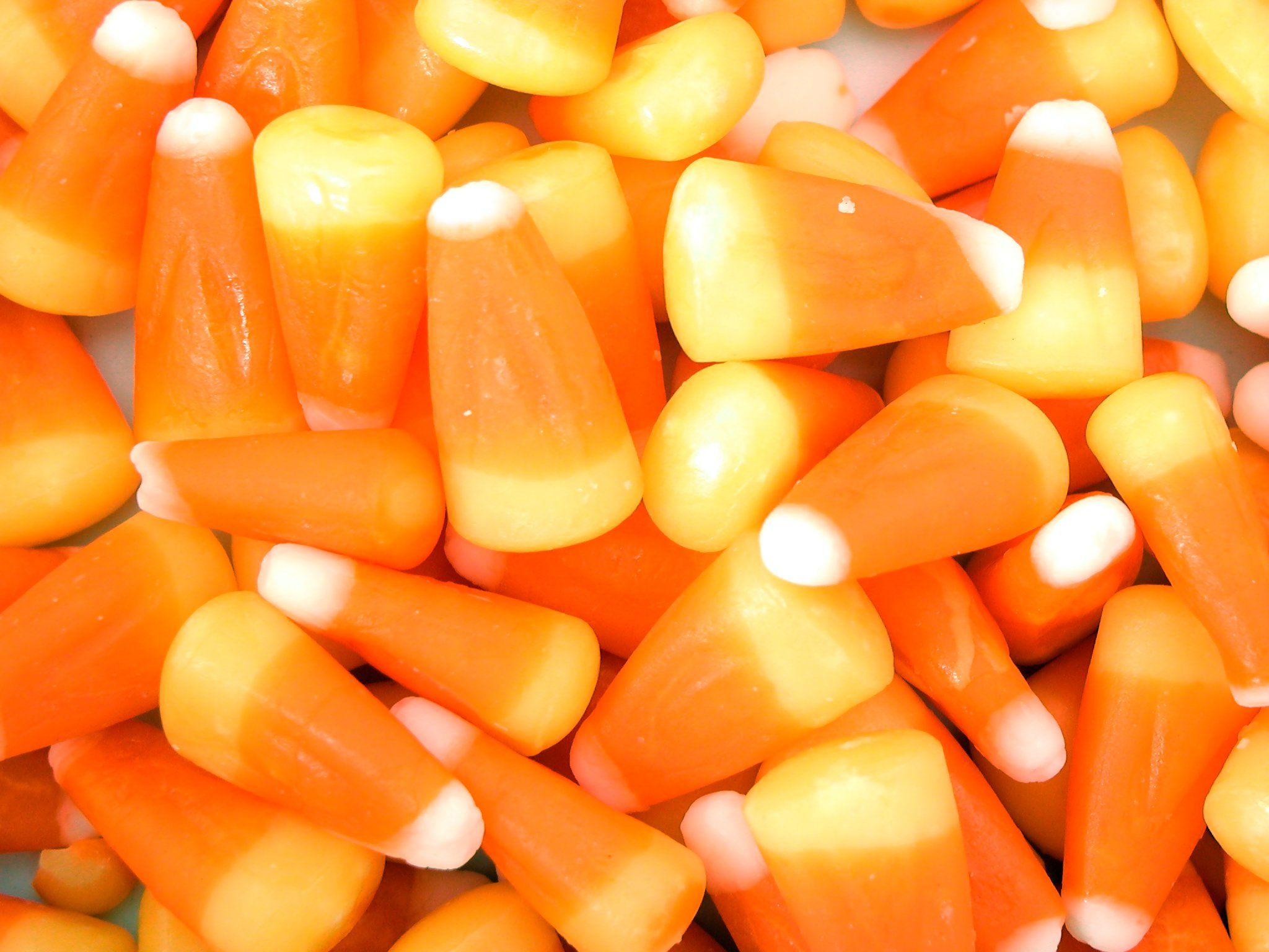 Caramelle candy corn arancioni, 2048x1536 alta risoluzione, Desktop