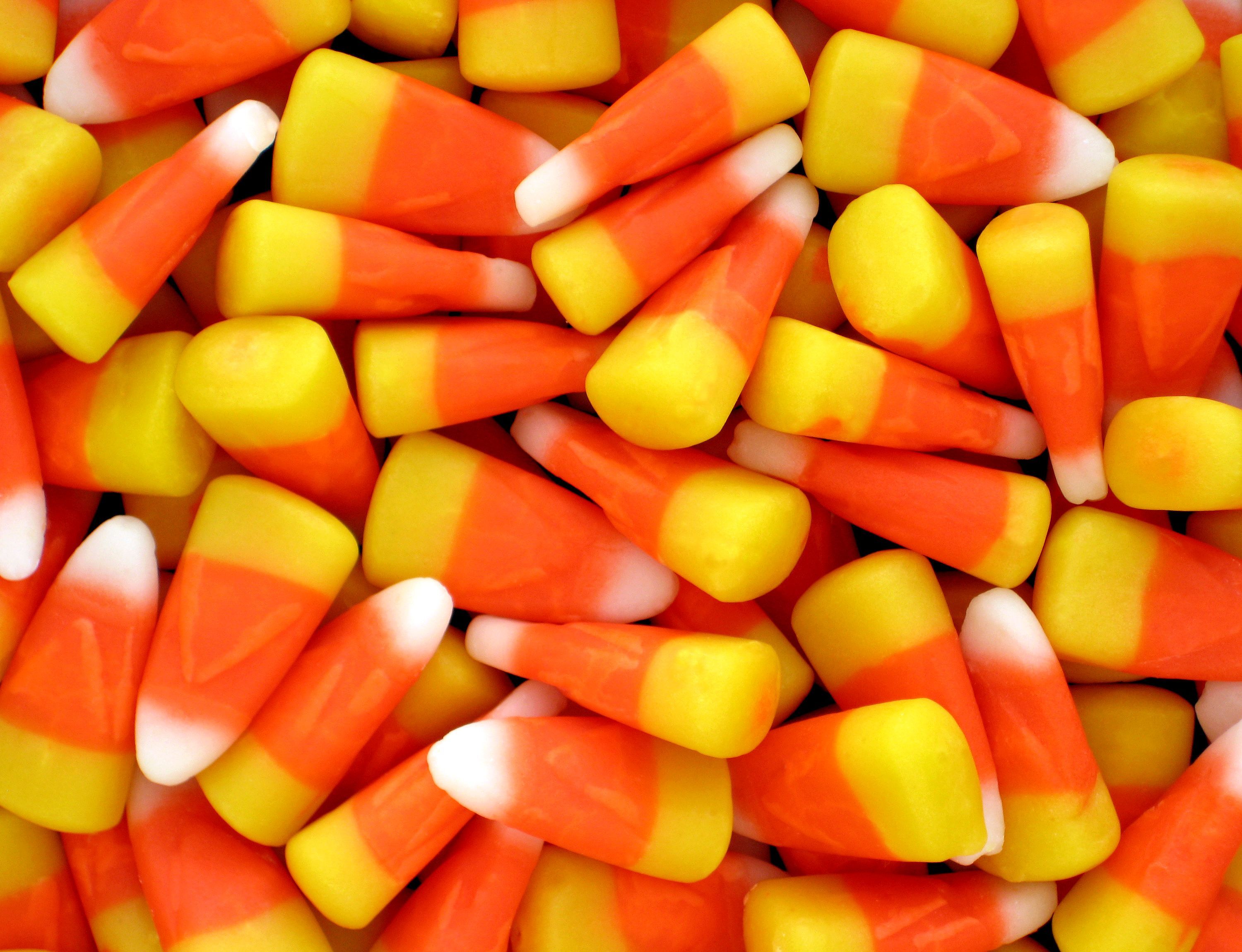 Caramelle candy corn Halloween, 3000x2300 2K, Laptop