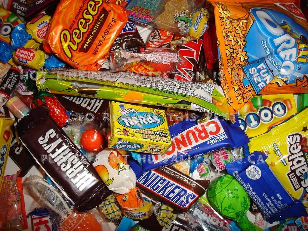 Mostro caramelle colorate Halloween, 750x1334 Verticale, Mobile