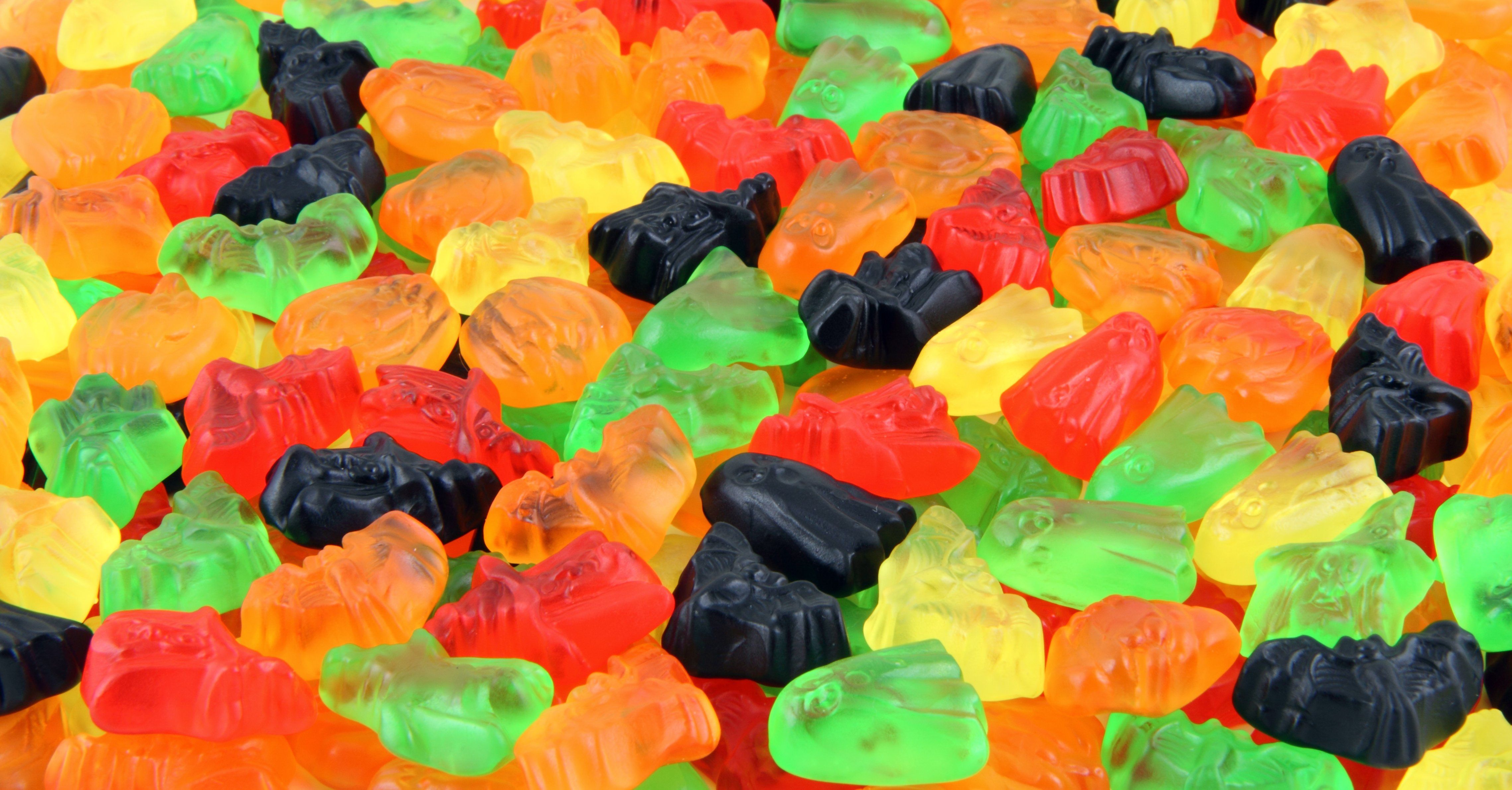 Caramelle gommose orsetti colorati, 4556x2380 4K, Desktop 4K