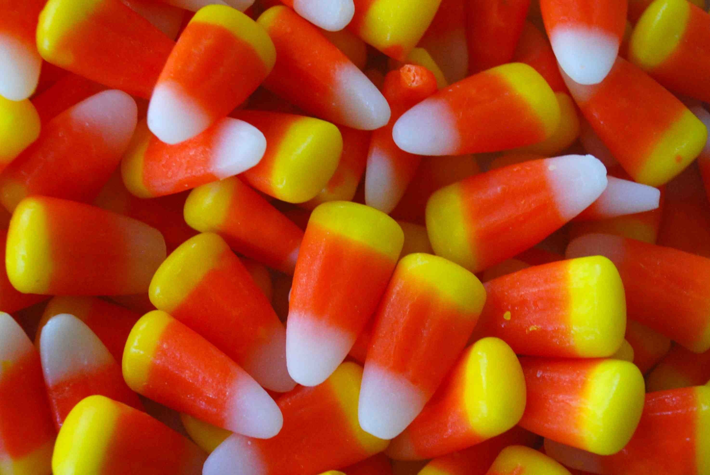 Caramelle candy corn Halloween, 2949x1974 2K, Laptop