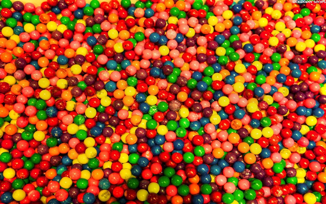 Caramelle colorate a palline, 1280x800 720p, Acer Nitro