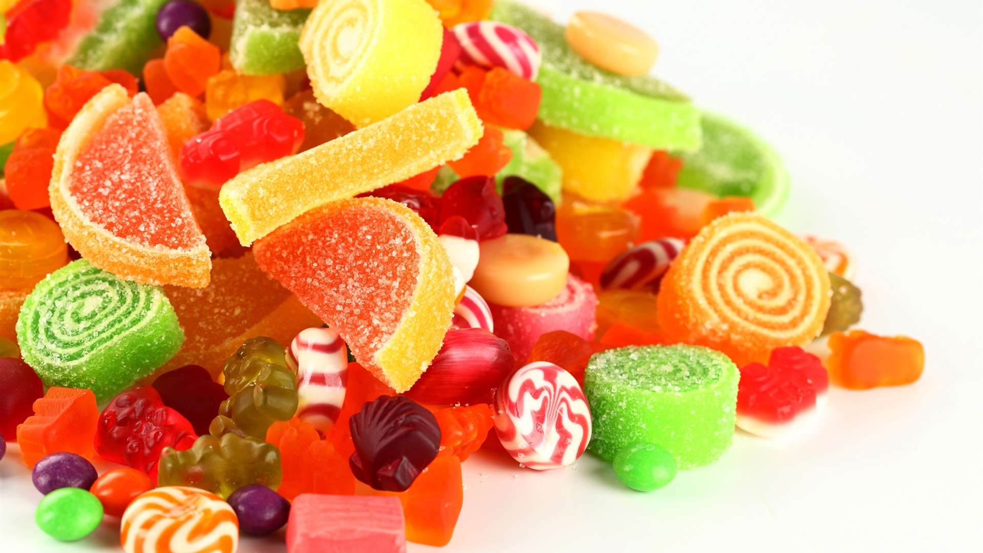 Caramelle colorate assortite, 1920x1080 Full HD, PC Desktop