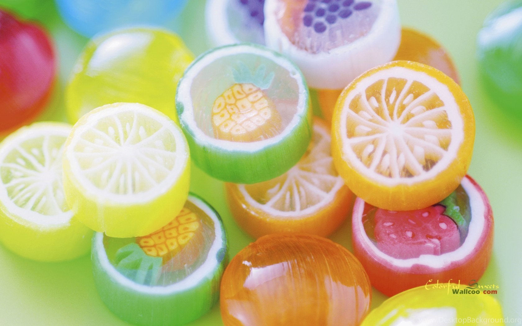 Caramelle a fette di frutta, 1680x1050 900p, Desktop