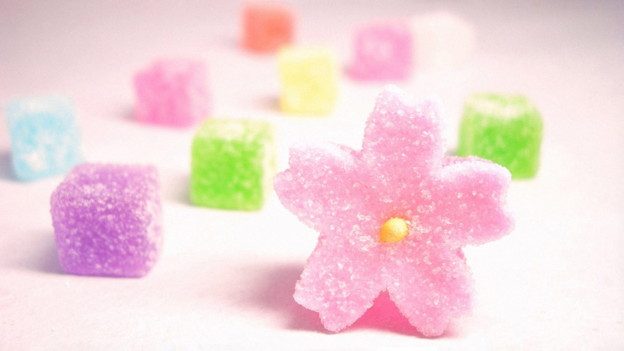caramelle gommose colorate fiore, 2560x1440 1440p, Desktop