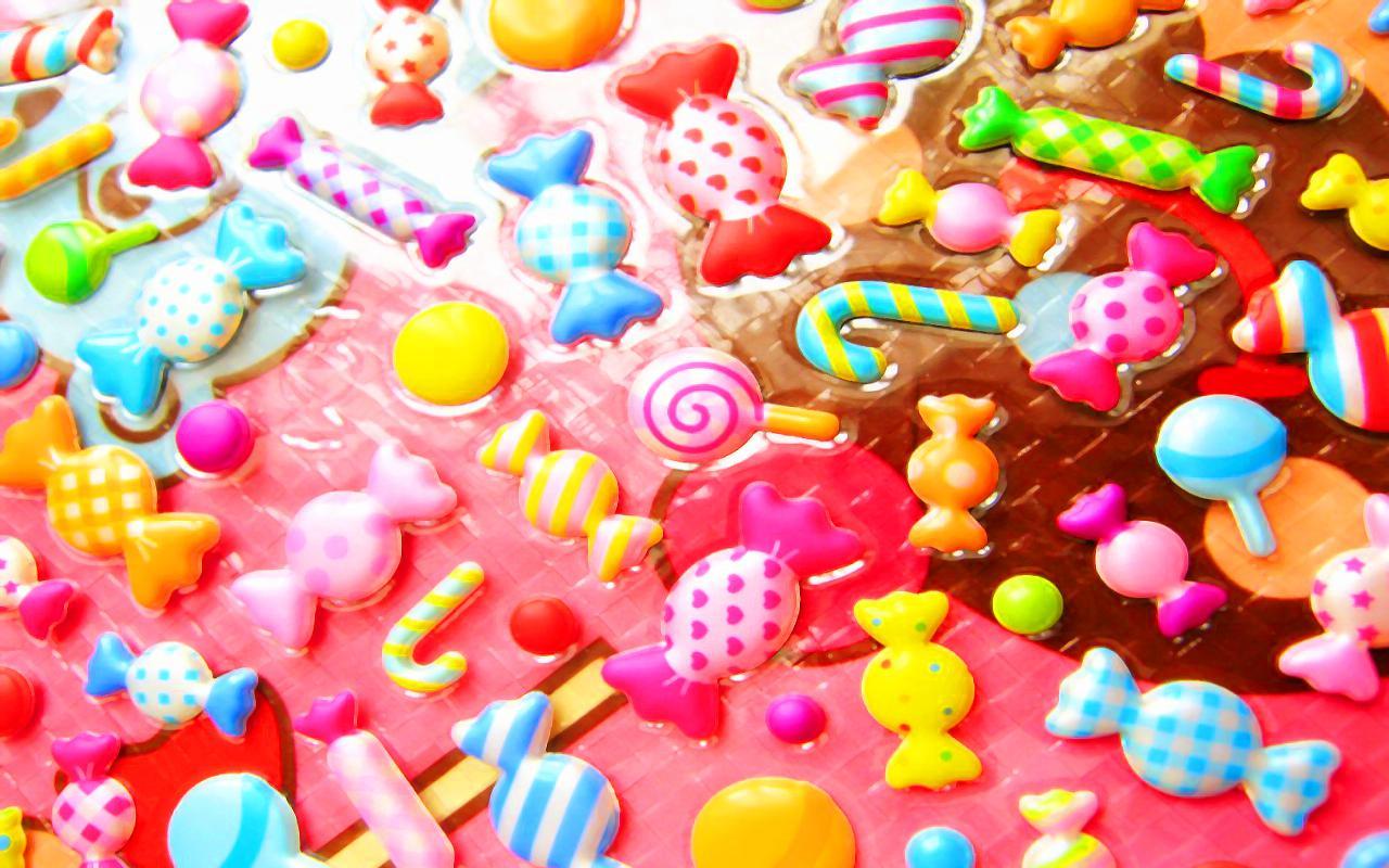 Caramelle colorate variopinte, 1280x800 HD, Desktop