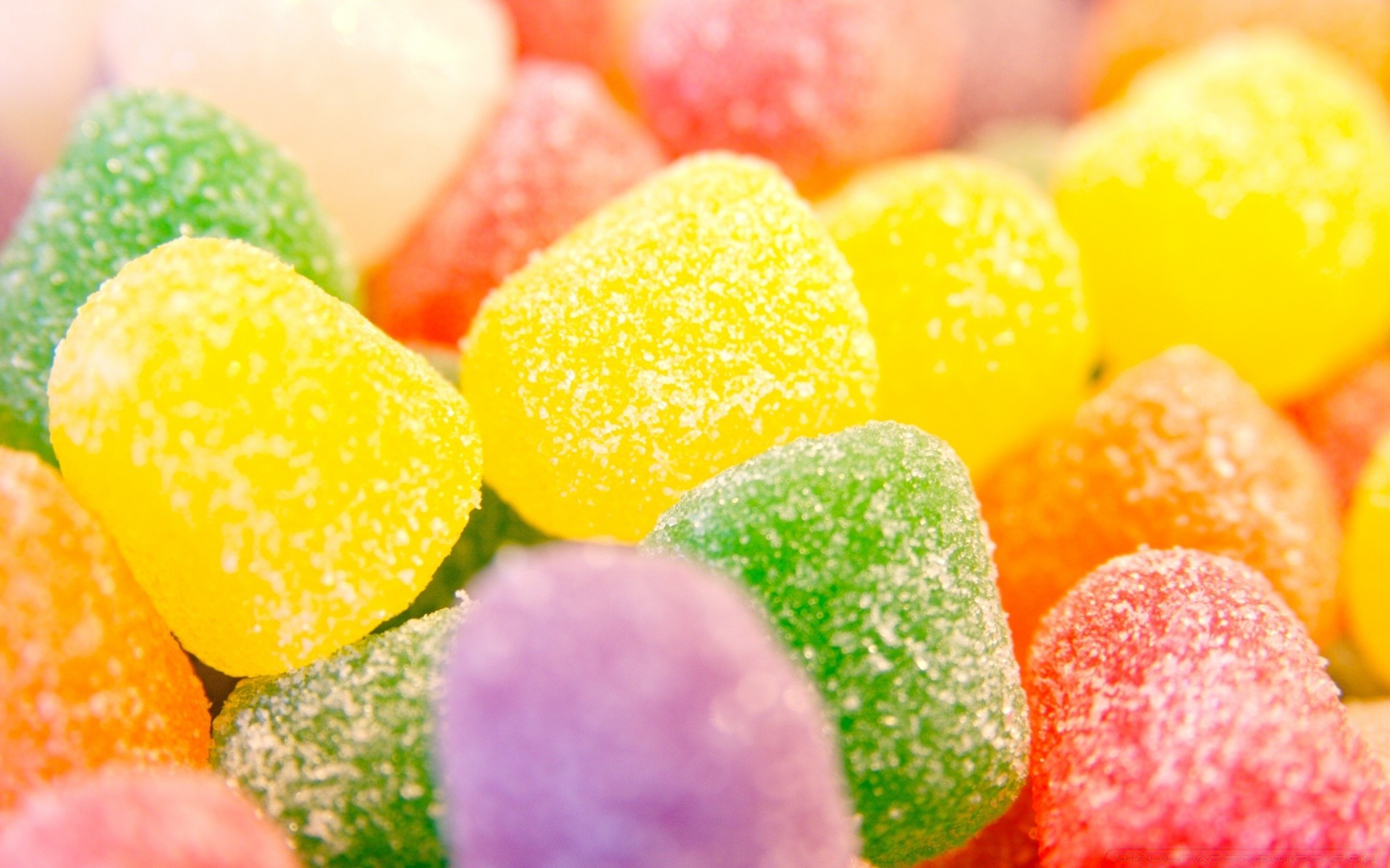 Caramelle gommose zuccherate colorate, 1920x1200 WUXGA, Desktop