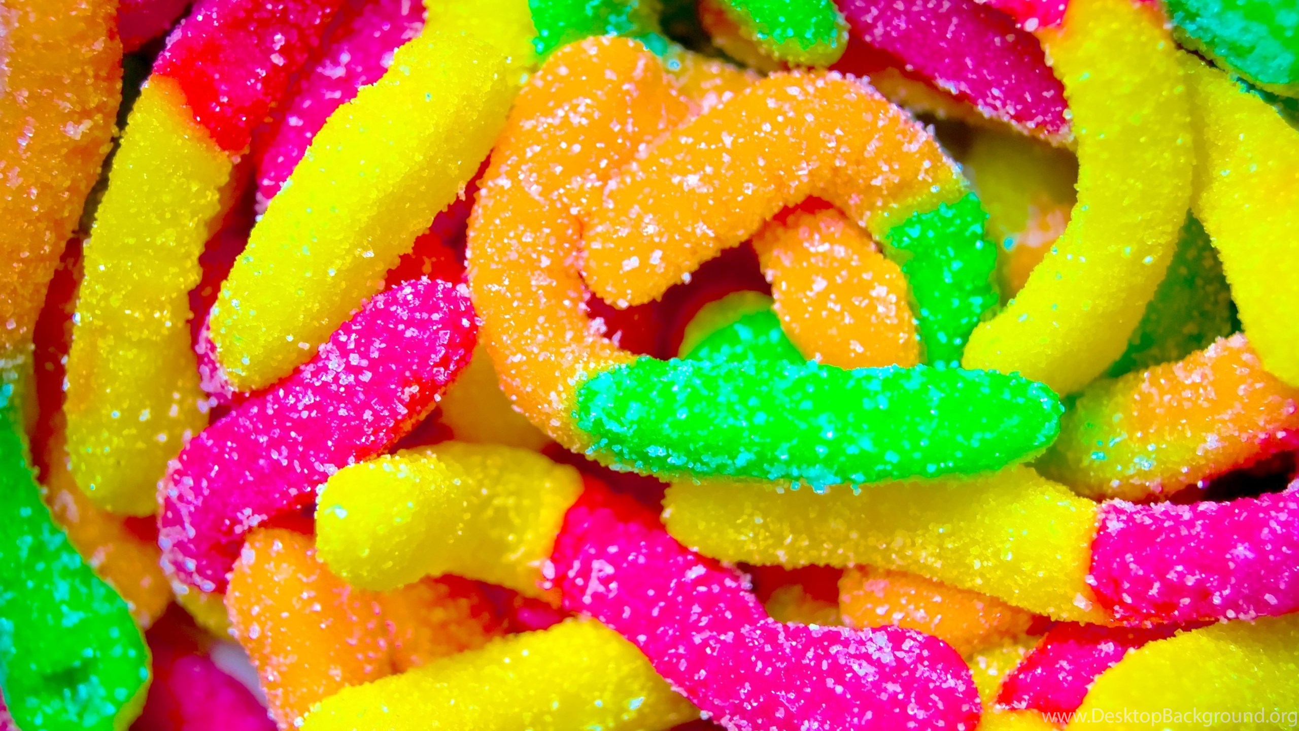Caramelle gommose colorate zuccherate, 2560x1440 QHD, Monitor Gaming