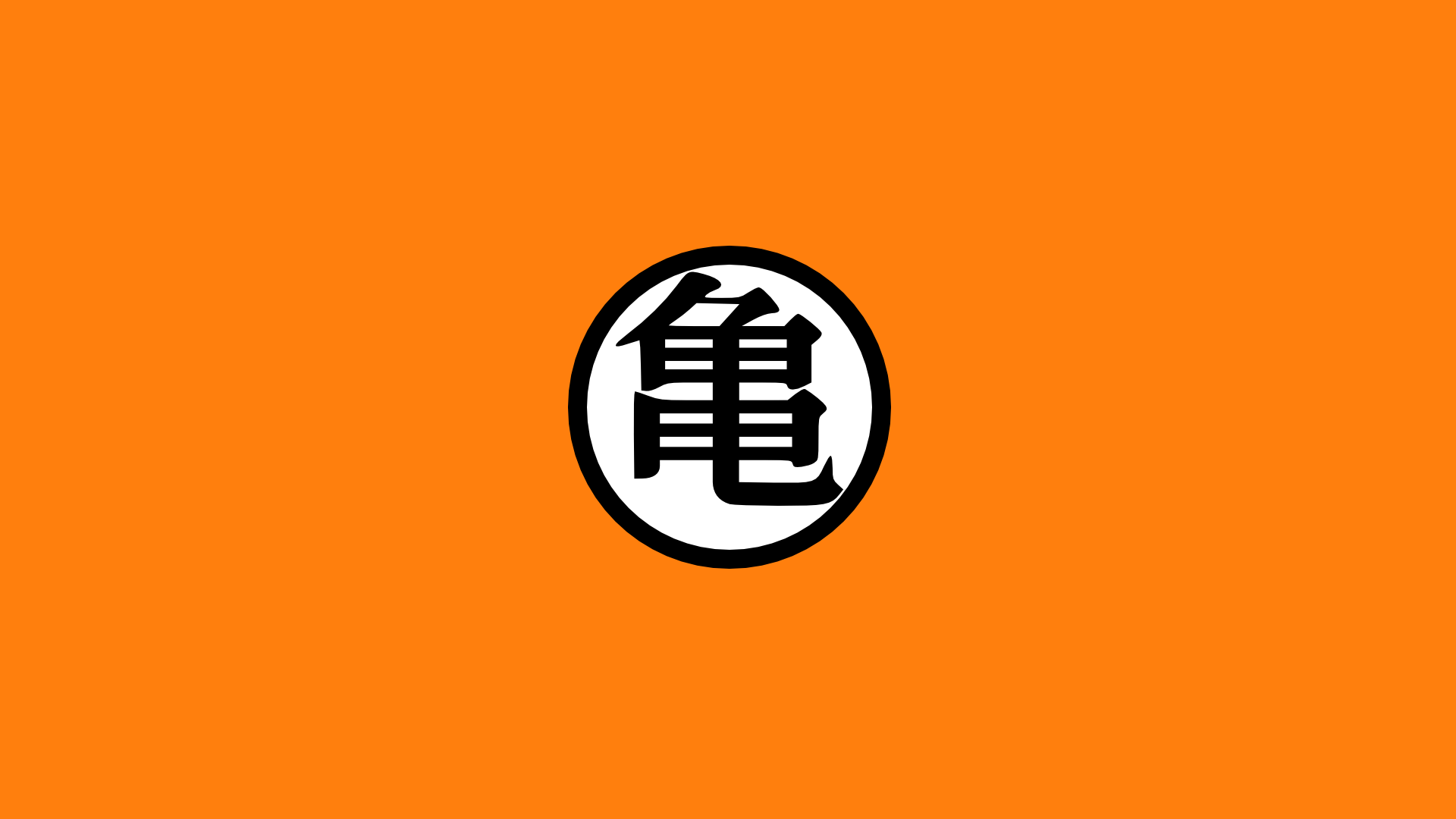 Simbolo Kame Dragon Ball, anime di Akira Toriyama, 1920x1080 Full HD 1080p, PC