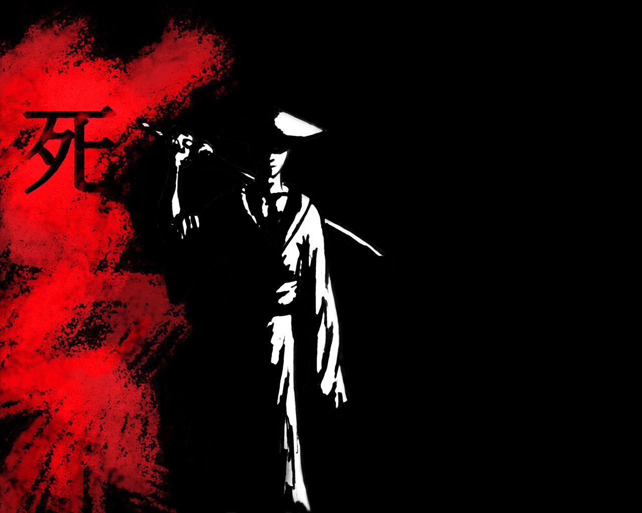 Samurai guerriero armatura blu notte, 1280x720 HD, Desktop