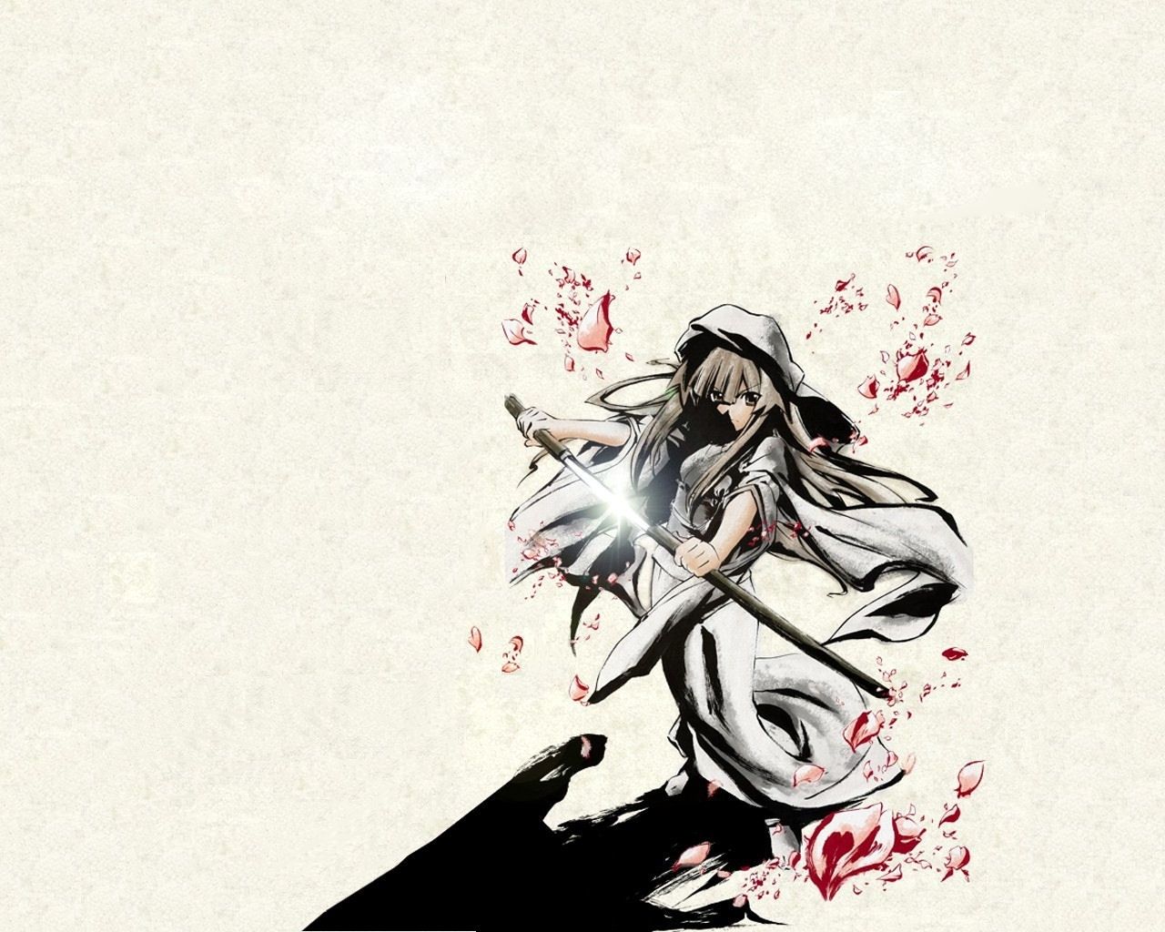 Ragazza kimono con katana, 1280x1024 HD, Desktop
