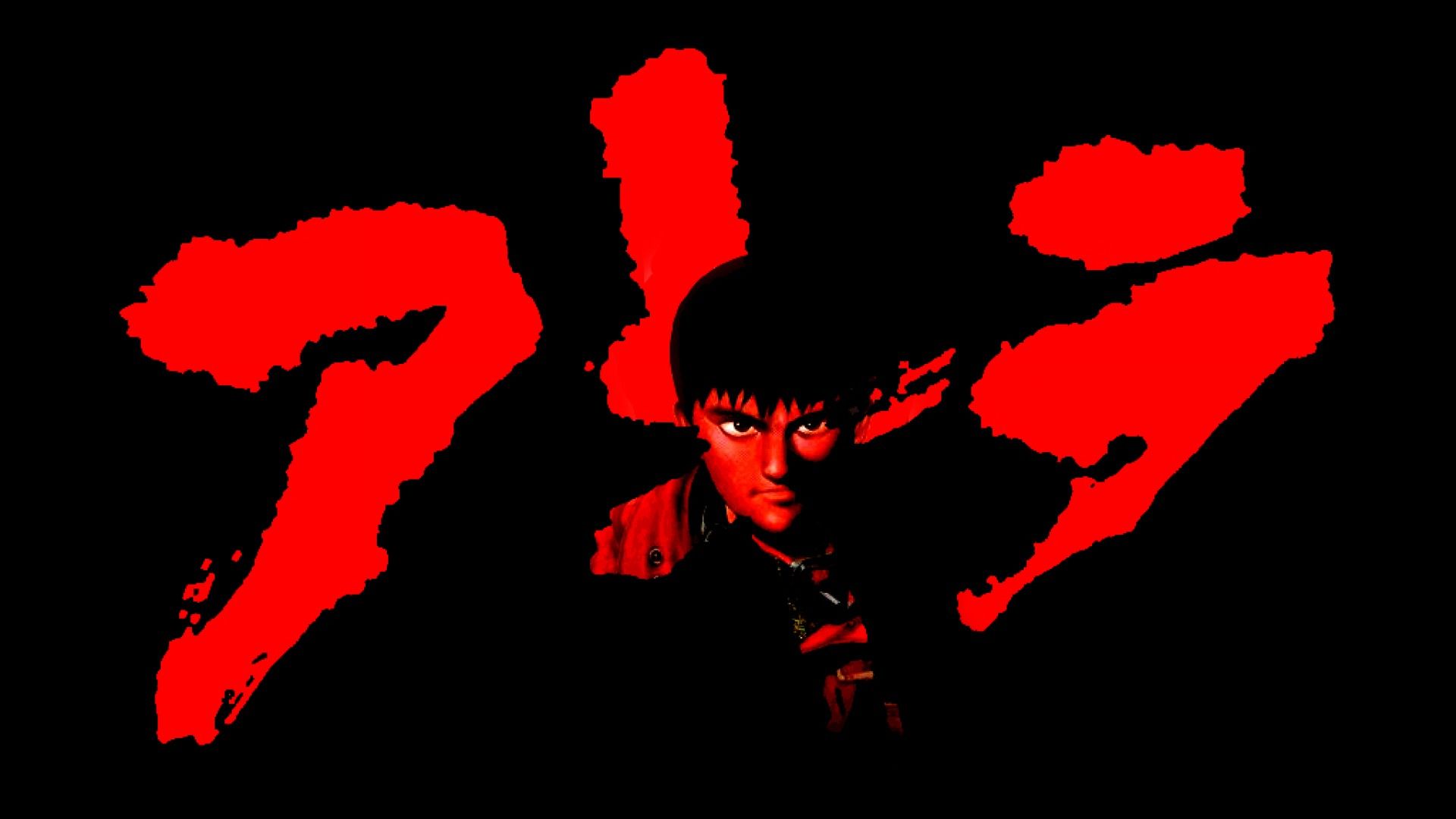 Akira personaggio rosso katakana, 1920x1080 Full HD, PC Desktop