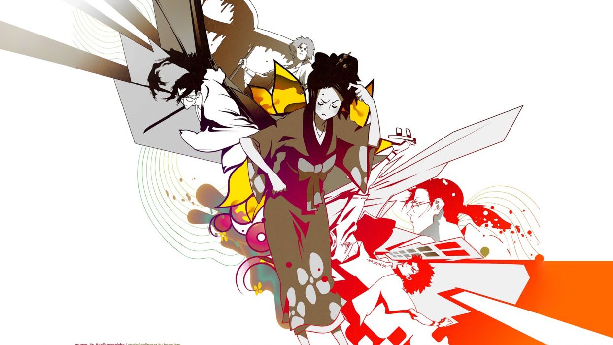 Samurai Champloo personaggi anime, 1244x700 HD, Desktop