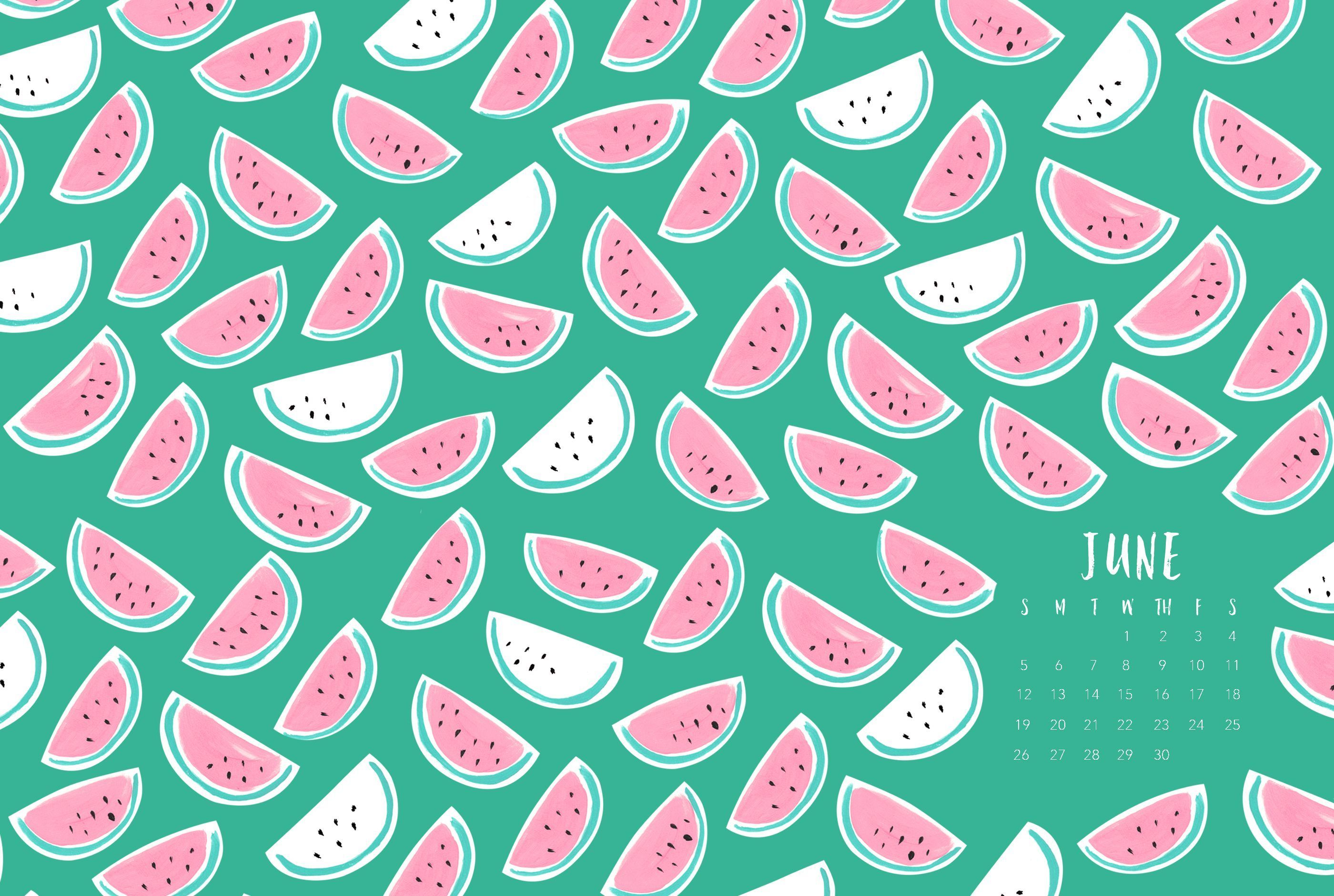 Anguria pattern rosa verde, 2800x1880 WQXGA, Desktop