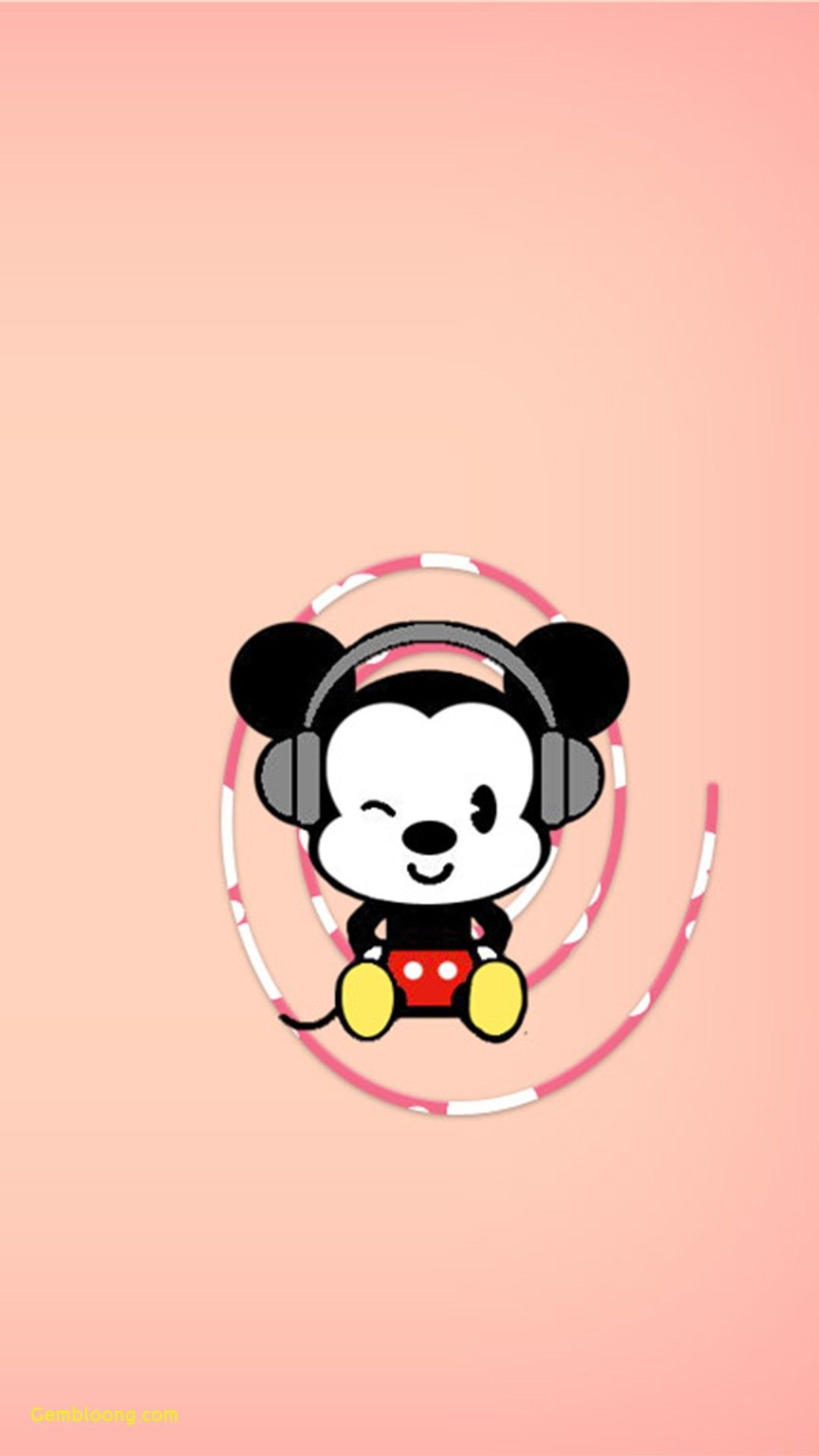 Topolino con cuffie, Mickey Mouse, 1080x1920 Full HD Verticale, iPhone Air