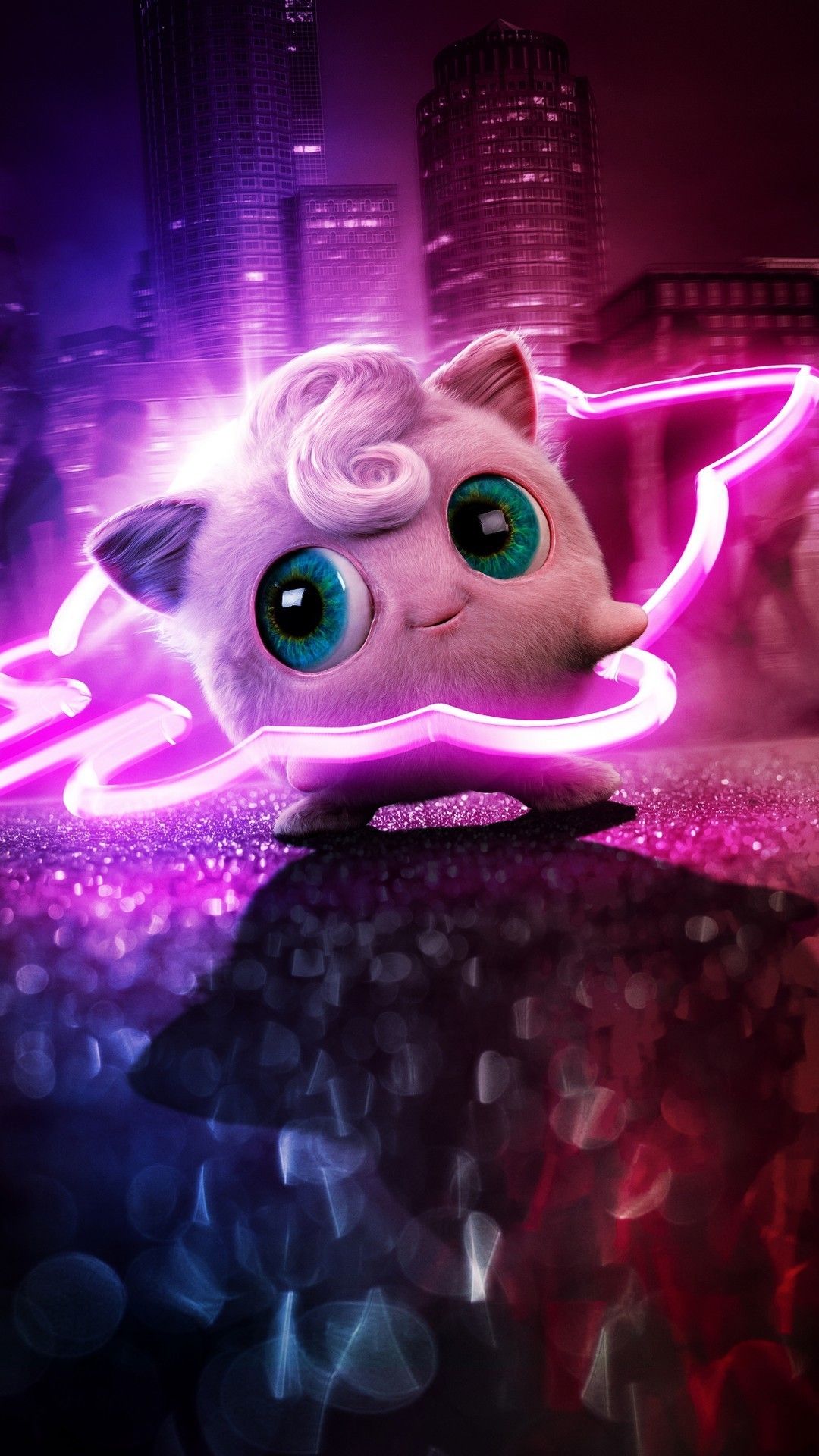 Jigglypuff Pokémon Detective Pikachu, 1080x1920 Verticale, Mobile