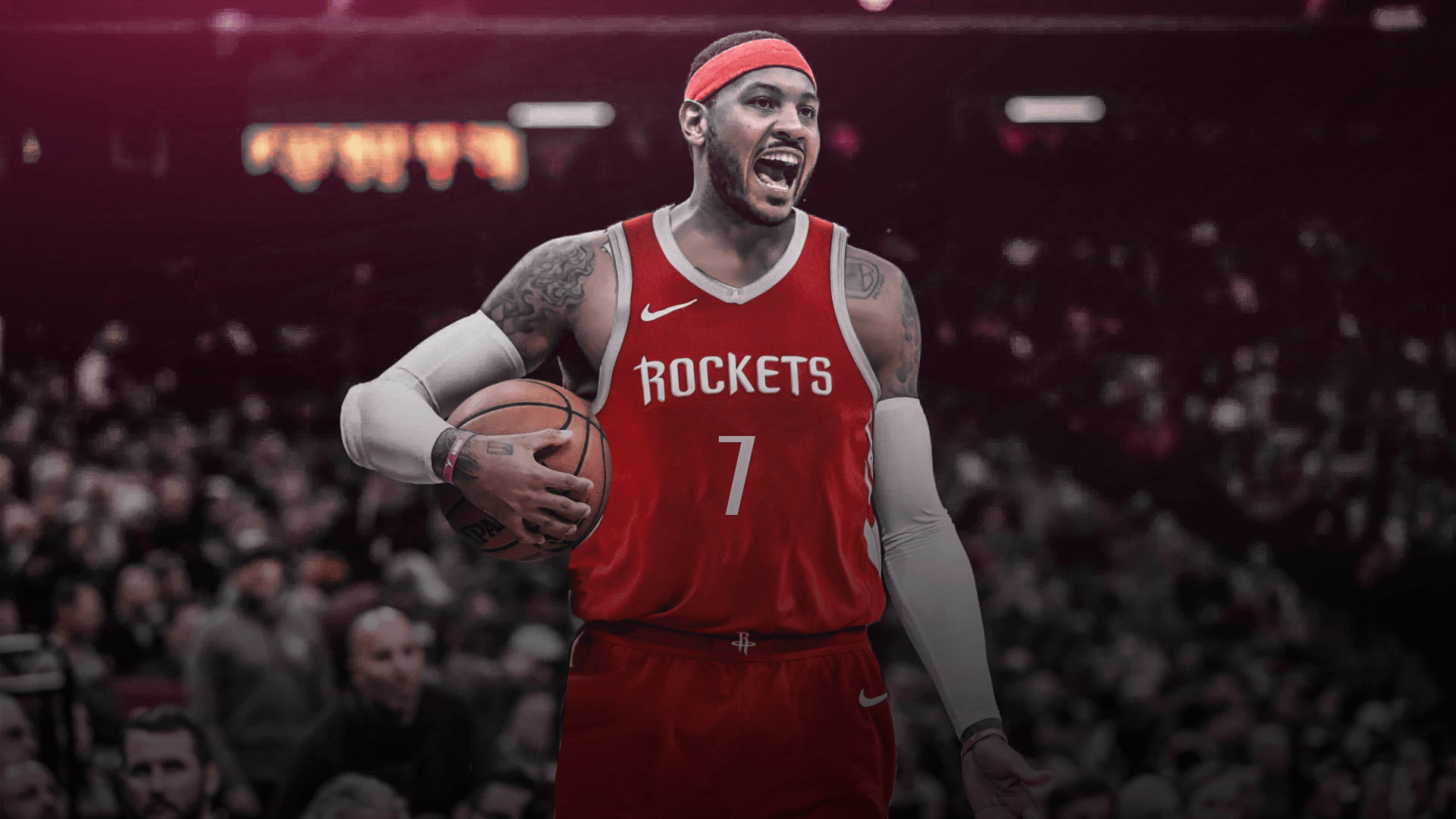 Carmelo Anthony Houston Rockets, 1920x1080 1080p, PC Desktop