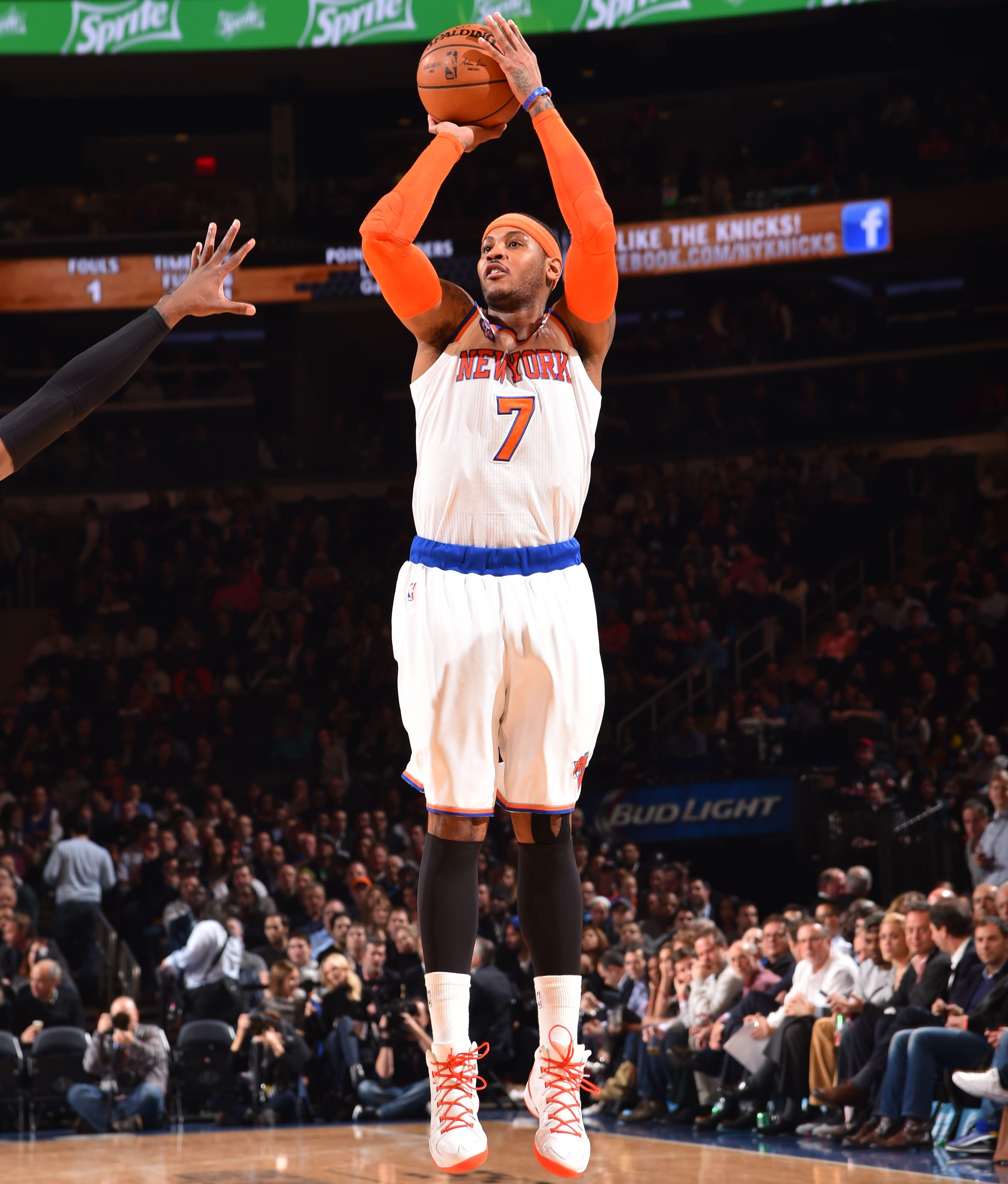 Carmelo Anthony Knicks tiro, 3280x3850 Verticale, Mobile