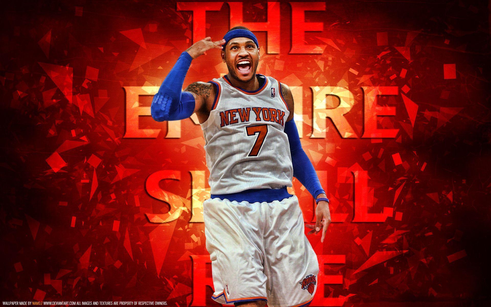 Carmelo Anthony New York Knicks, NBA, 1920x1200 Full HD+, Desktop