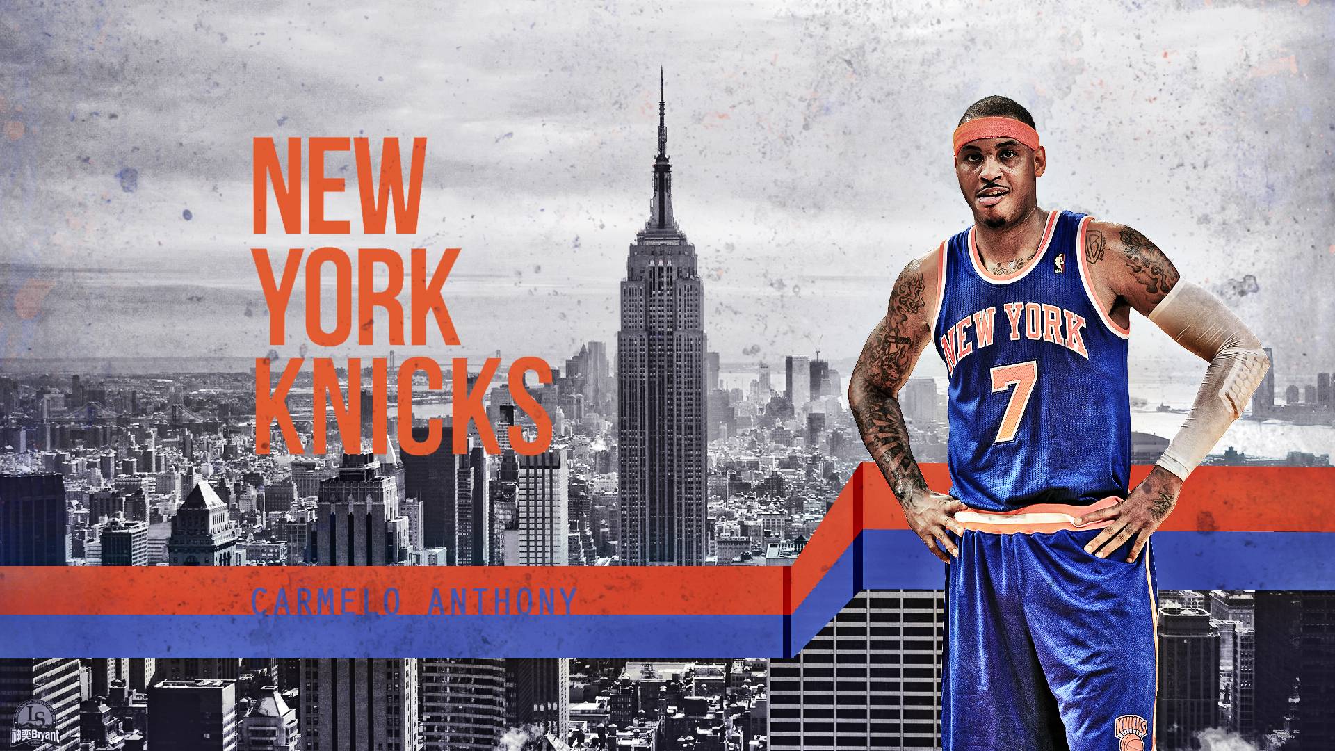 Carmelo Anthony New York Knicks, 1920x1080 Full HD 1080p, Desktop