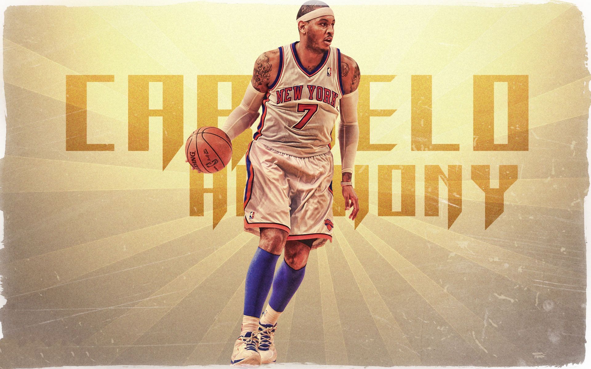 Carmelo Anthony New York Knicks, 1920x1200 Full HD+, PC