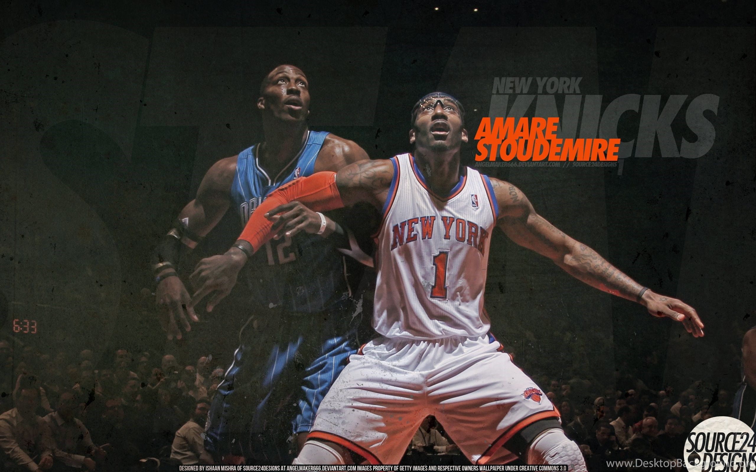 Amare Stoudemire Knicks basket, 2560x1600 WQXGA, Desktop