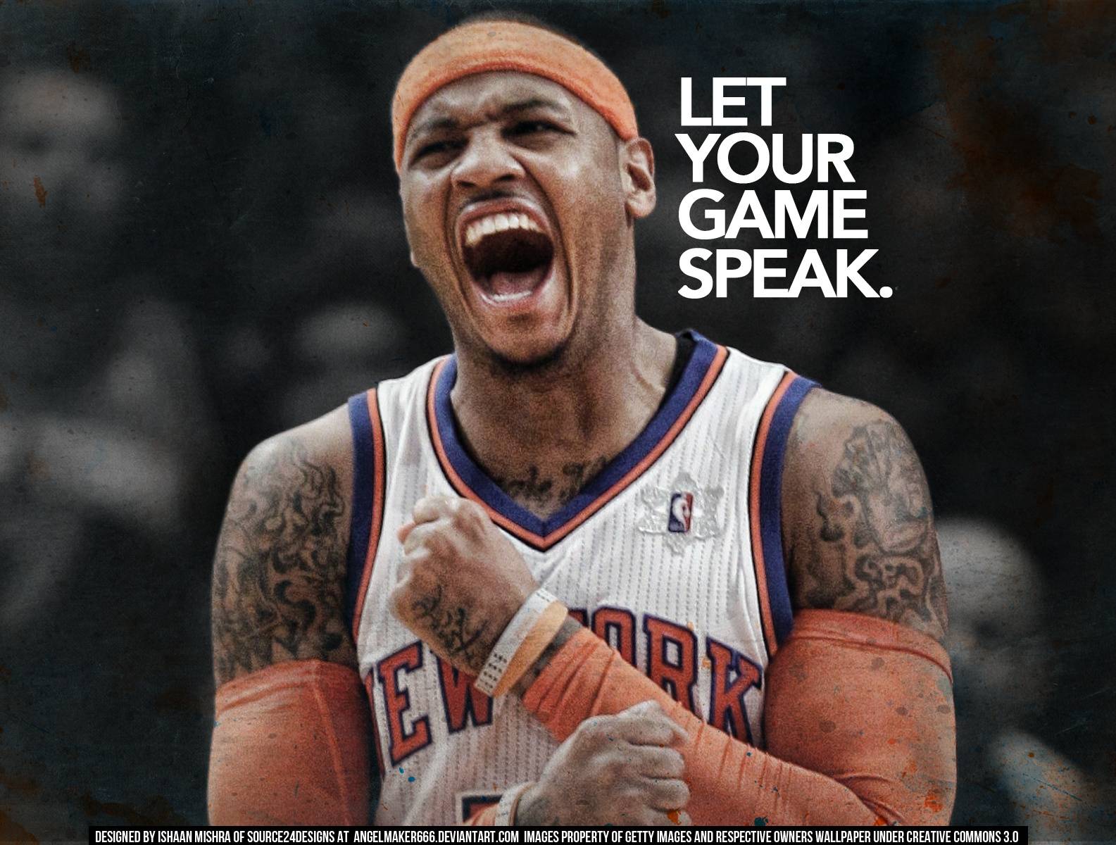 Carmelo Anthony Knicks, 1585x1200 720p, PC