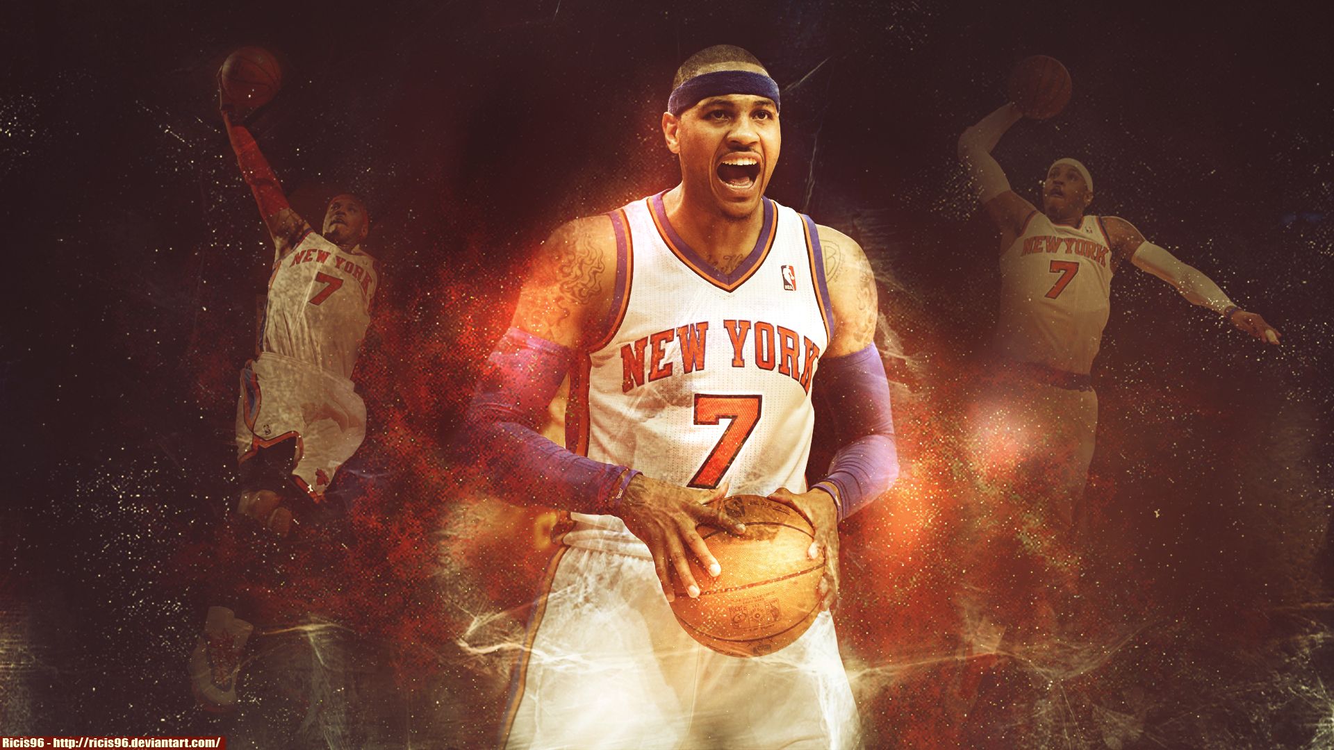 Carmelo Anthony New York Knicks, 1920x1080 Full HD 1080p, Desktop