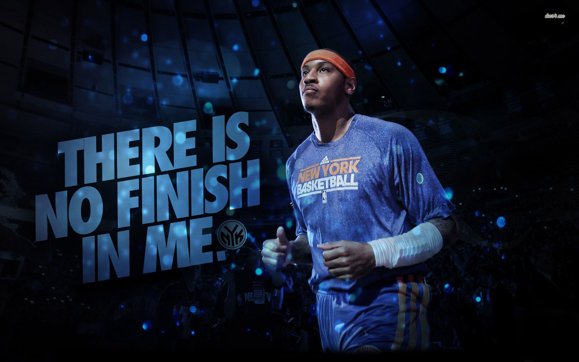 Carmelo Anthony Knicks basket, 1920x1200 WUXGA, Desktop