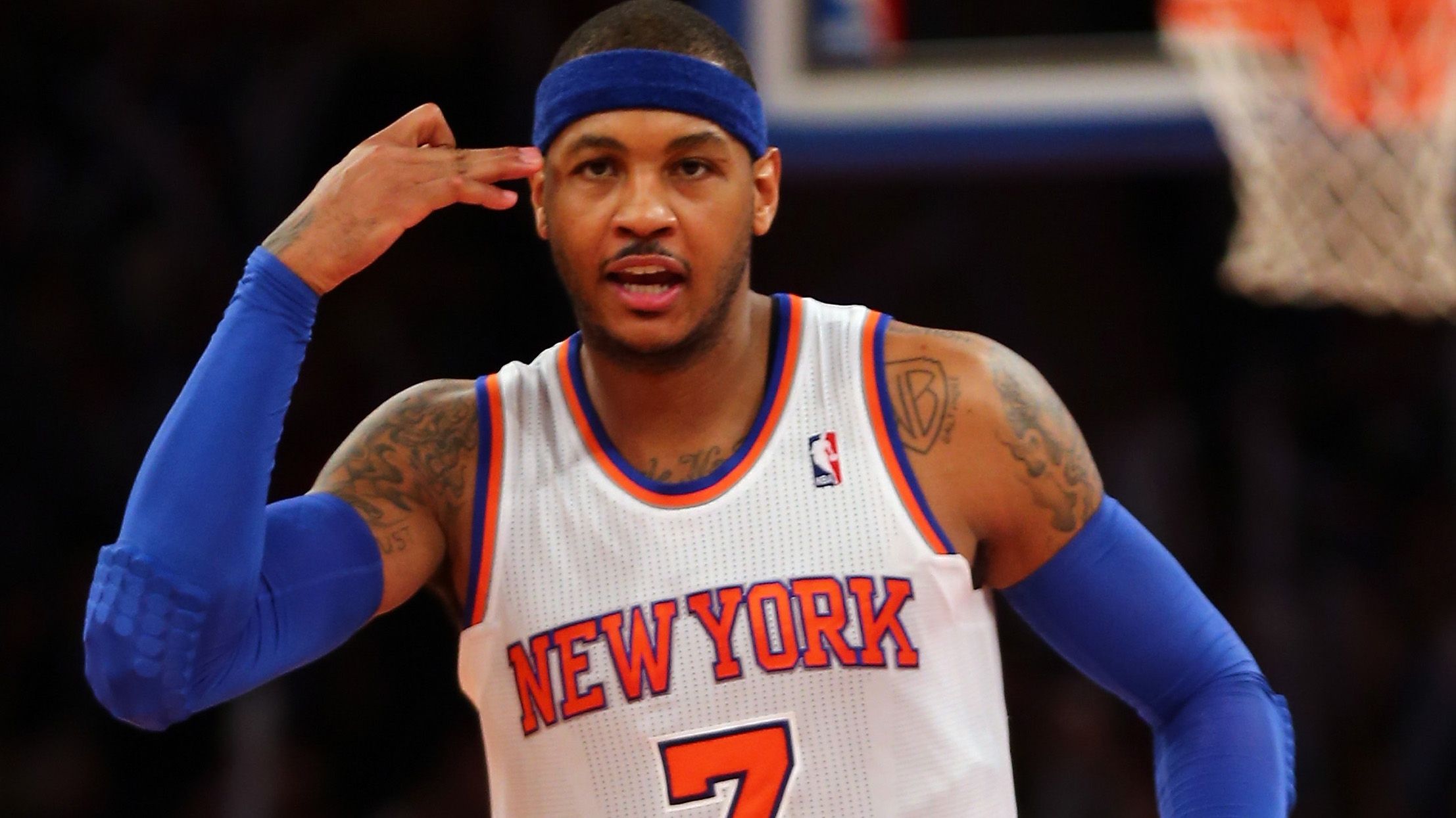 Carmelo Anthony New York Knicks, 2214x1245 2K, Desktop