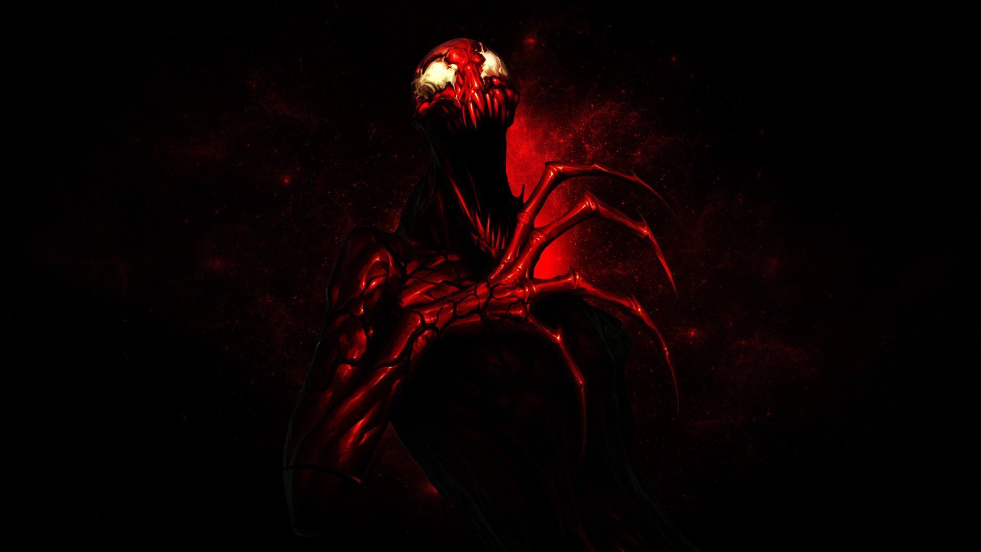 Carnage occhi luminosi rossi, 1920x1080 Full HD, Desktop