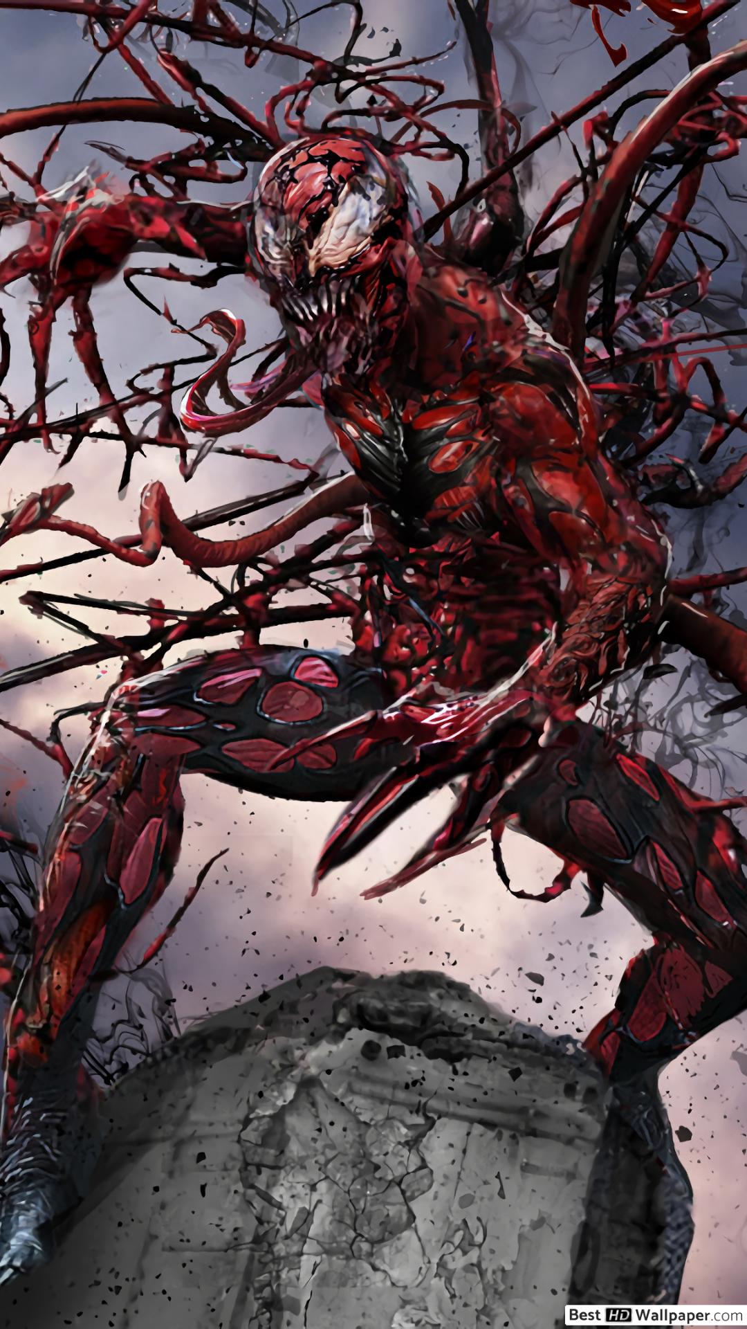 Carnage Marvel simbionte rosso, 1080x1920 Full HD Verticale, Samsung Galaxy