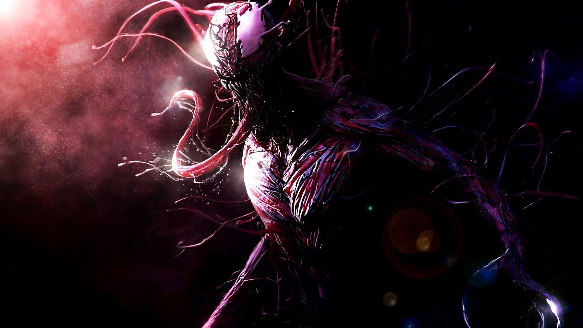 Carnage Marvel simbionte rosso, 1920x1080 Full HD 1080p, PC