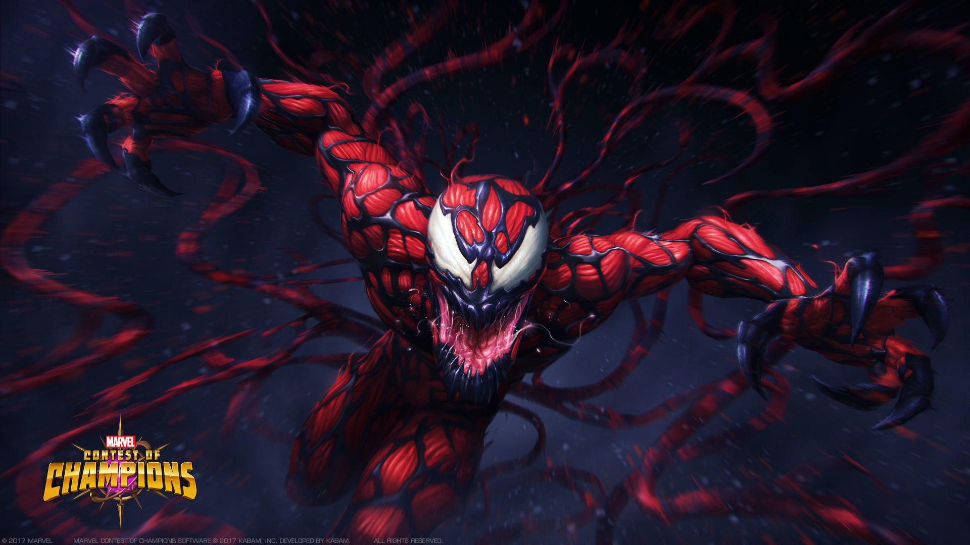 Carnage Marvel Contest of Champions, 1920x1080 1080p, Desktop