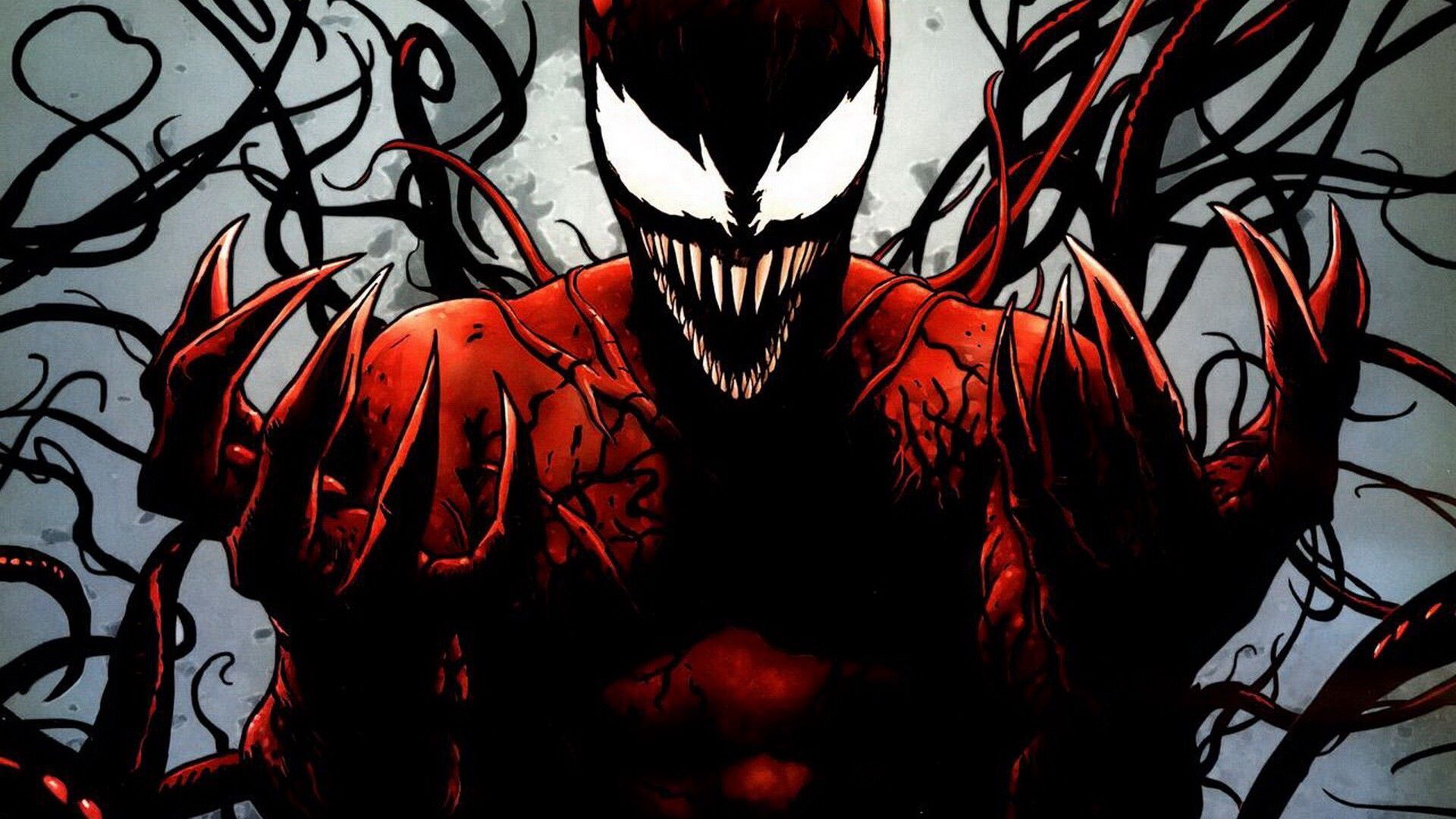 Carnage Marvel personaggio rosso, supereroi, 1920x1080 Full HD, Desktop