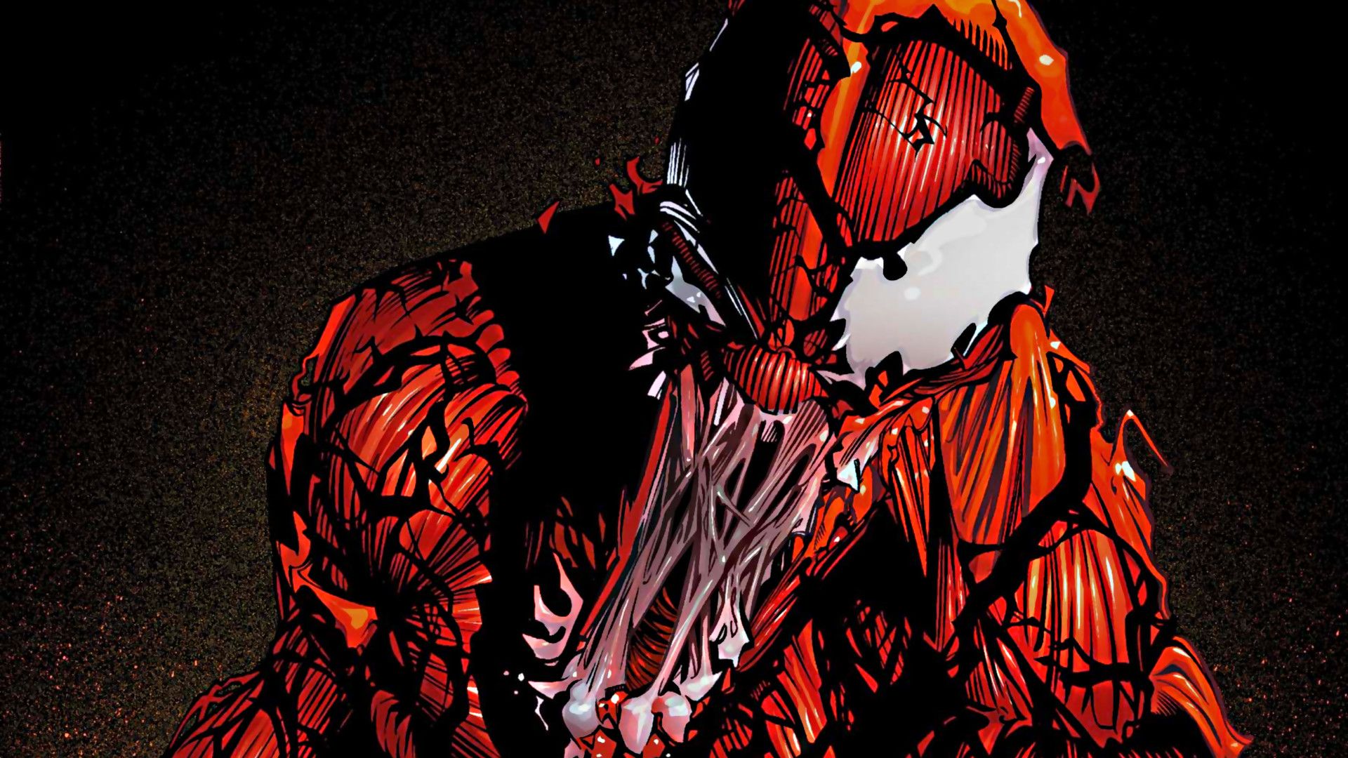 Carnage personaggio Marvel rosso, 1920x1080 1080p, PC
