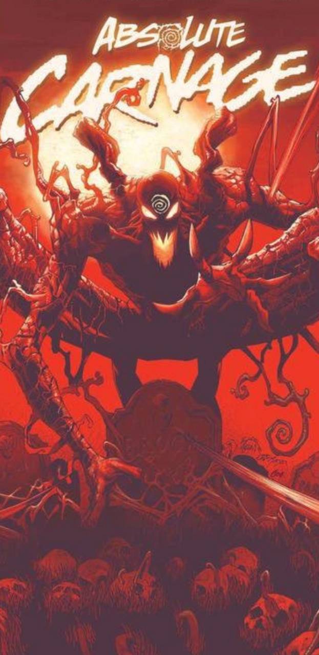 Carnage Marvel simbionte rosso, 623x1280 Full HD Verticale, Smartphone